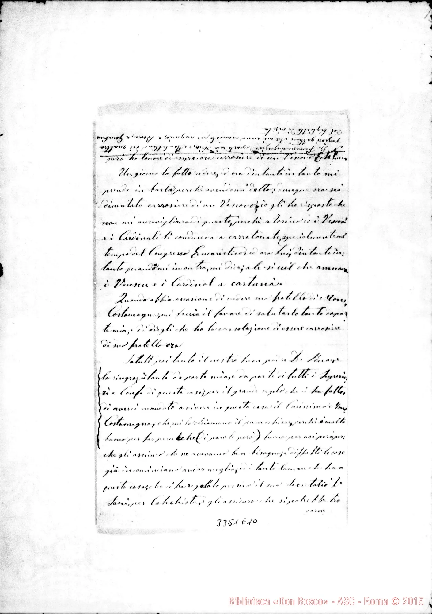 Fotogramma E 10 — Coad. Berrone Luigi-Don Lazzero. Santiago, 18-02-1898