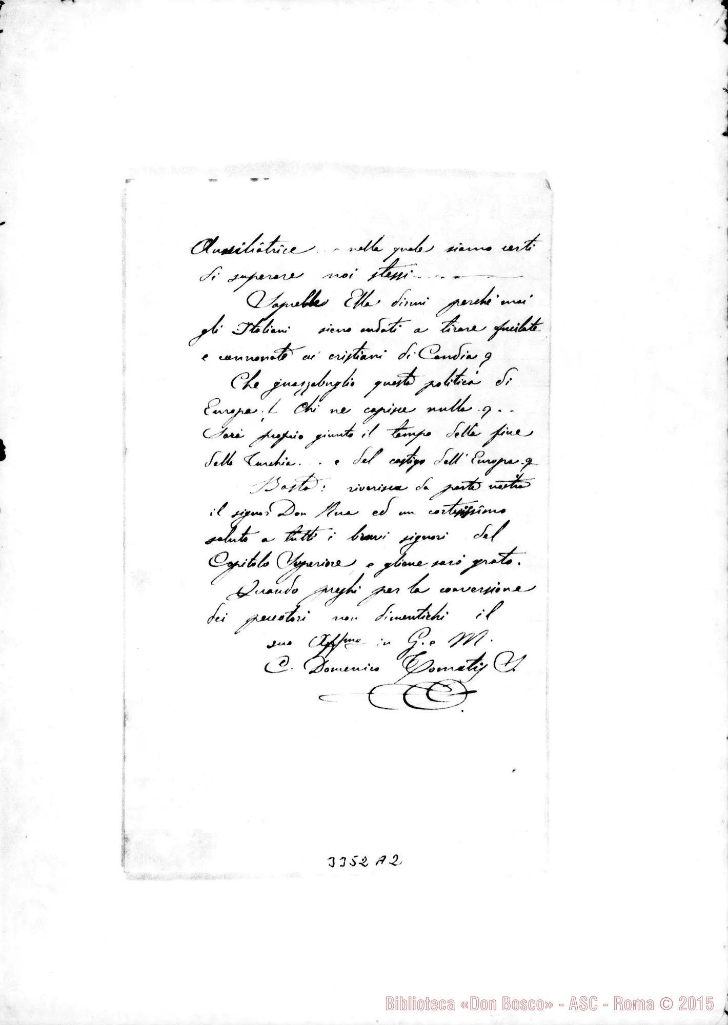 Fotogramma A 2 — Don Tomatis-Don Lazzero. Santiago, 30-03-1897
