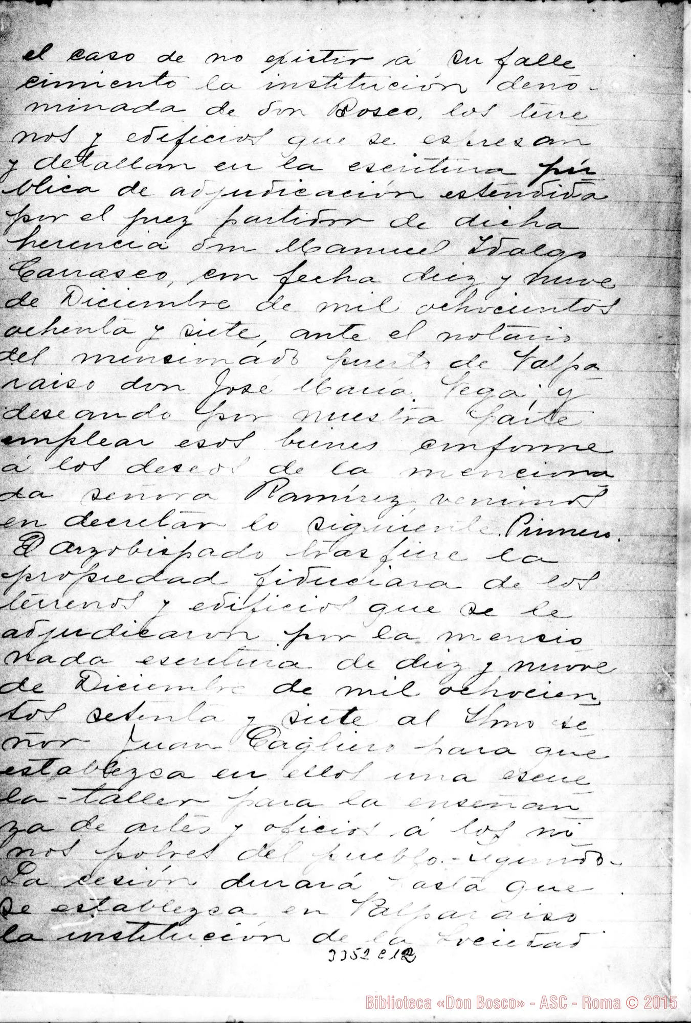 Fotogramma C 12 — Cessione: Mariano Melo E Mons. Fagnano