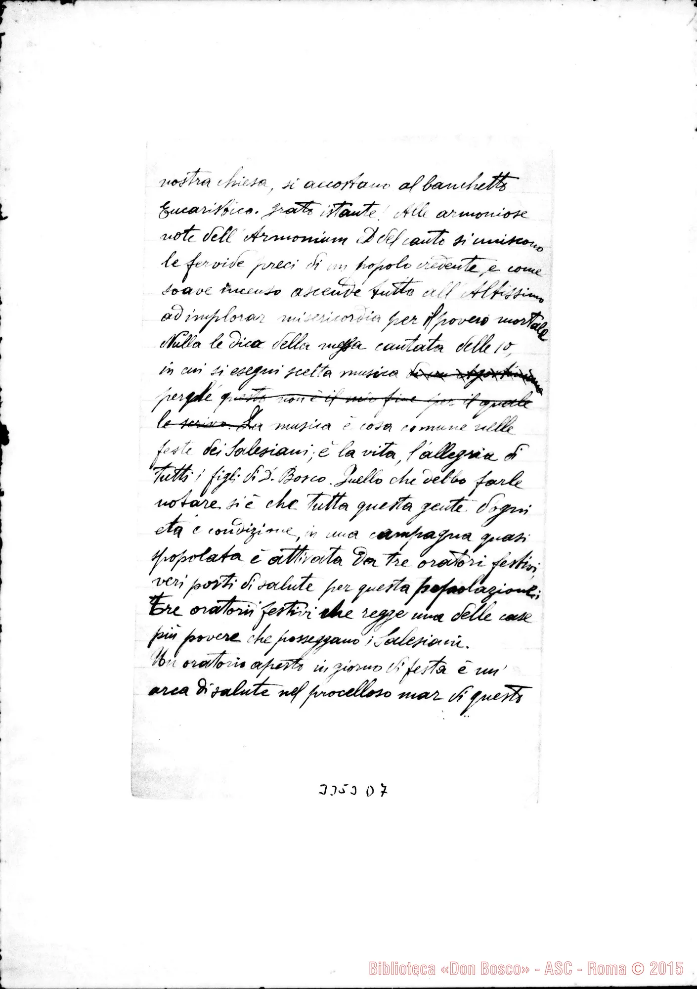 Fotogramma D 7 — Don Torrino Tommaso-Dirett. del Bollettino. Macul, 15-12-1899