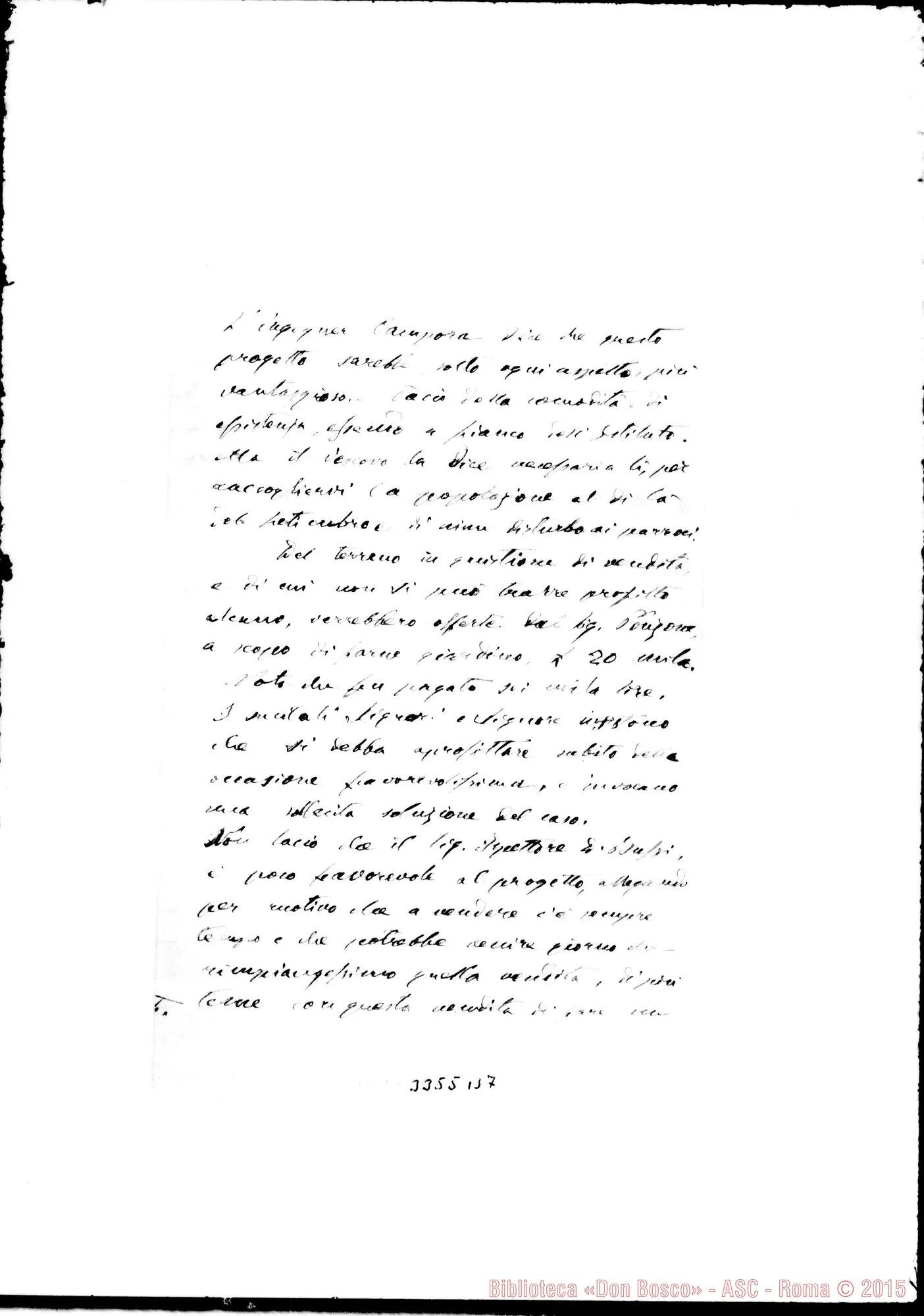 Fotogramma B 7 — Don Viglietti-Don Rua. Torino, 31-03-1905
