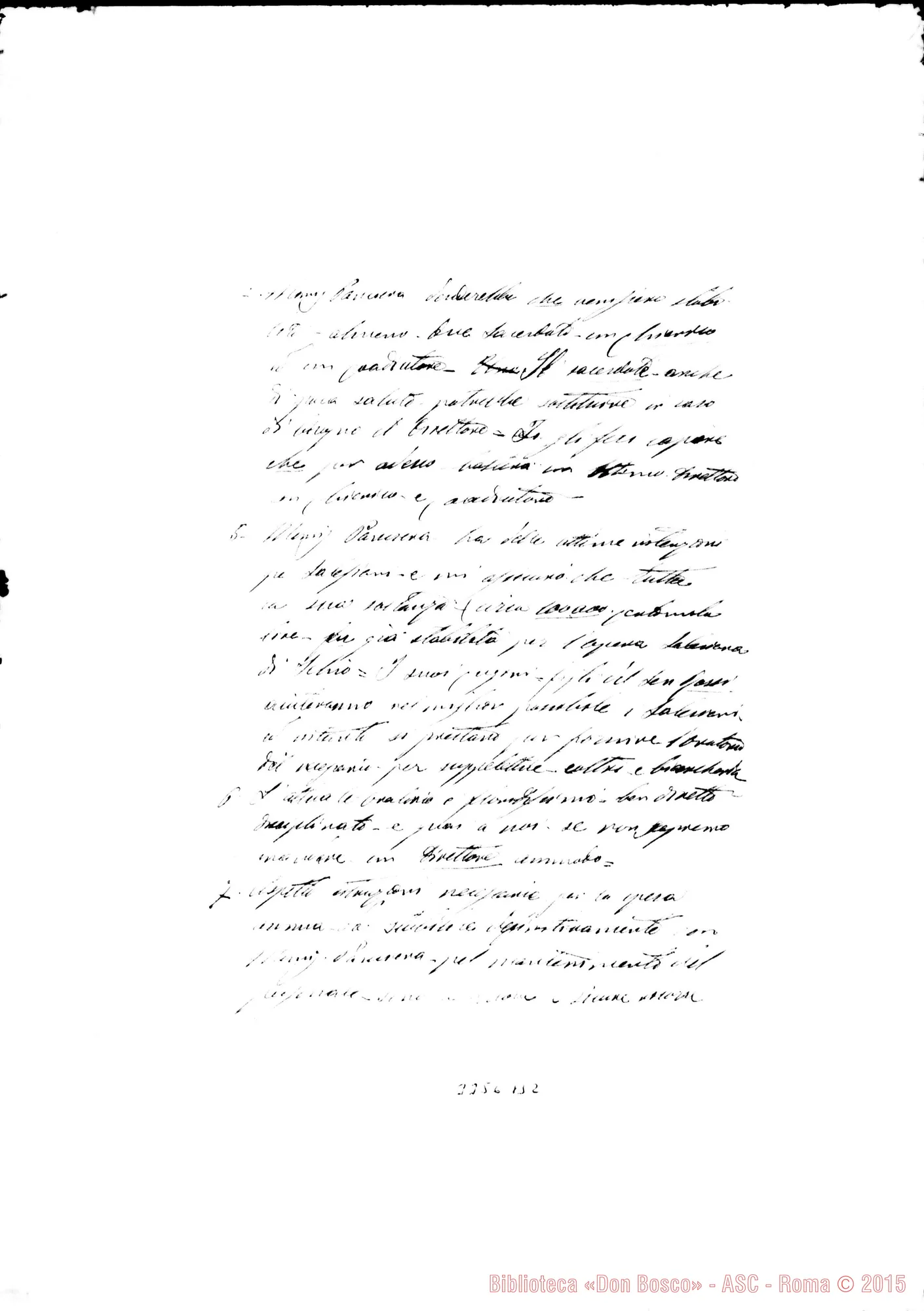 Fotogramma B 2 — A Don Durando: lettera da Mogliano V., il 19-05-1901 Incompleta