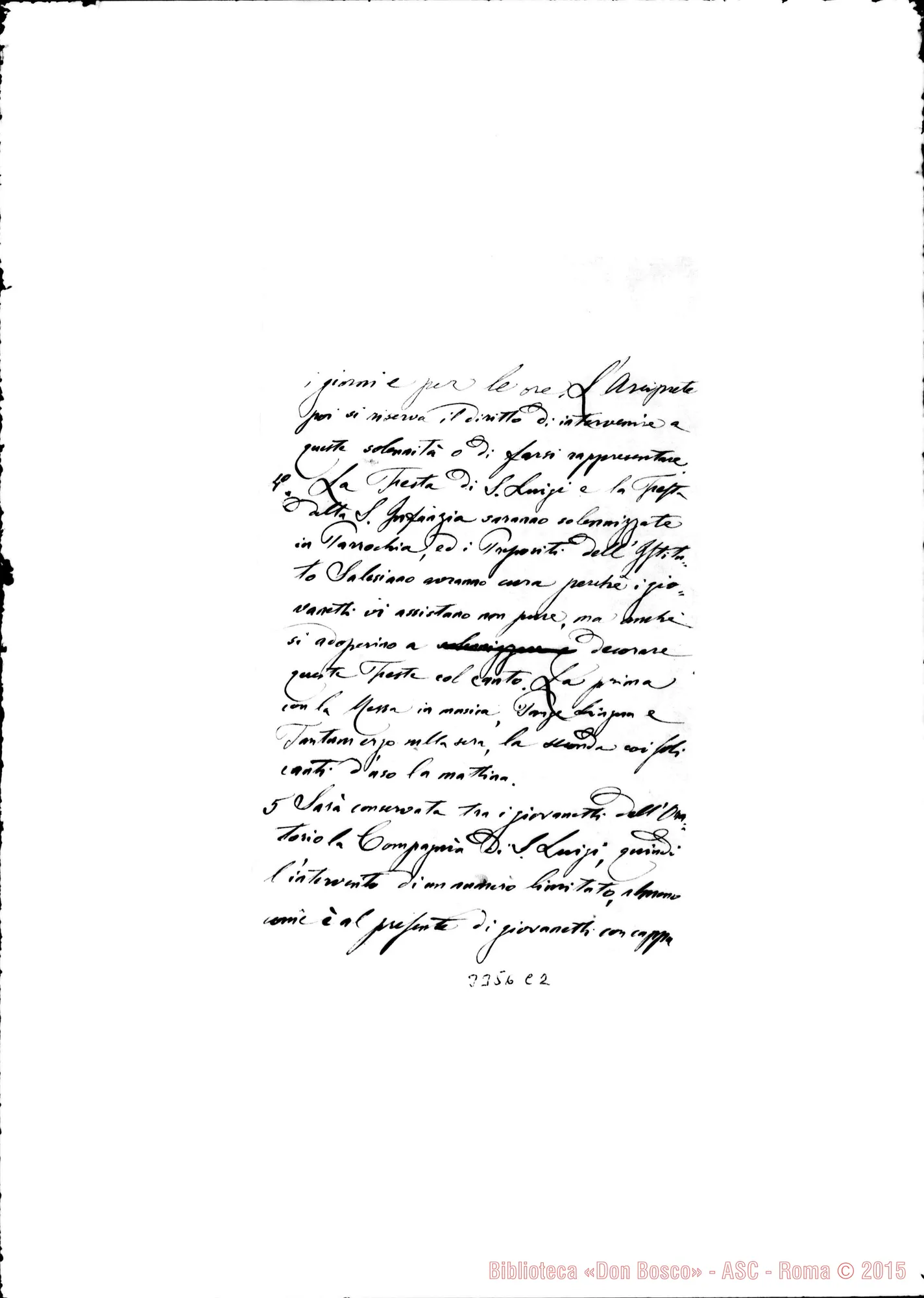 Fotogramma C 2 — Don Angelo Guazzo, arcip.: convenzione con i salesiani. Schio, 17-01-1897