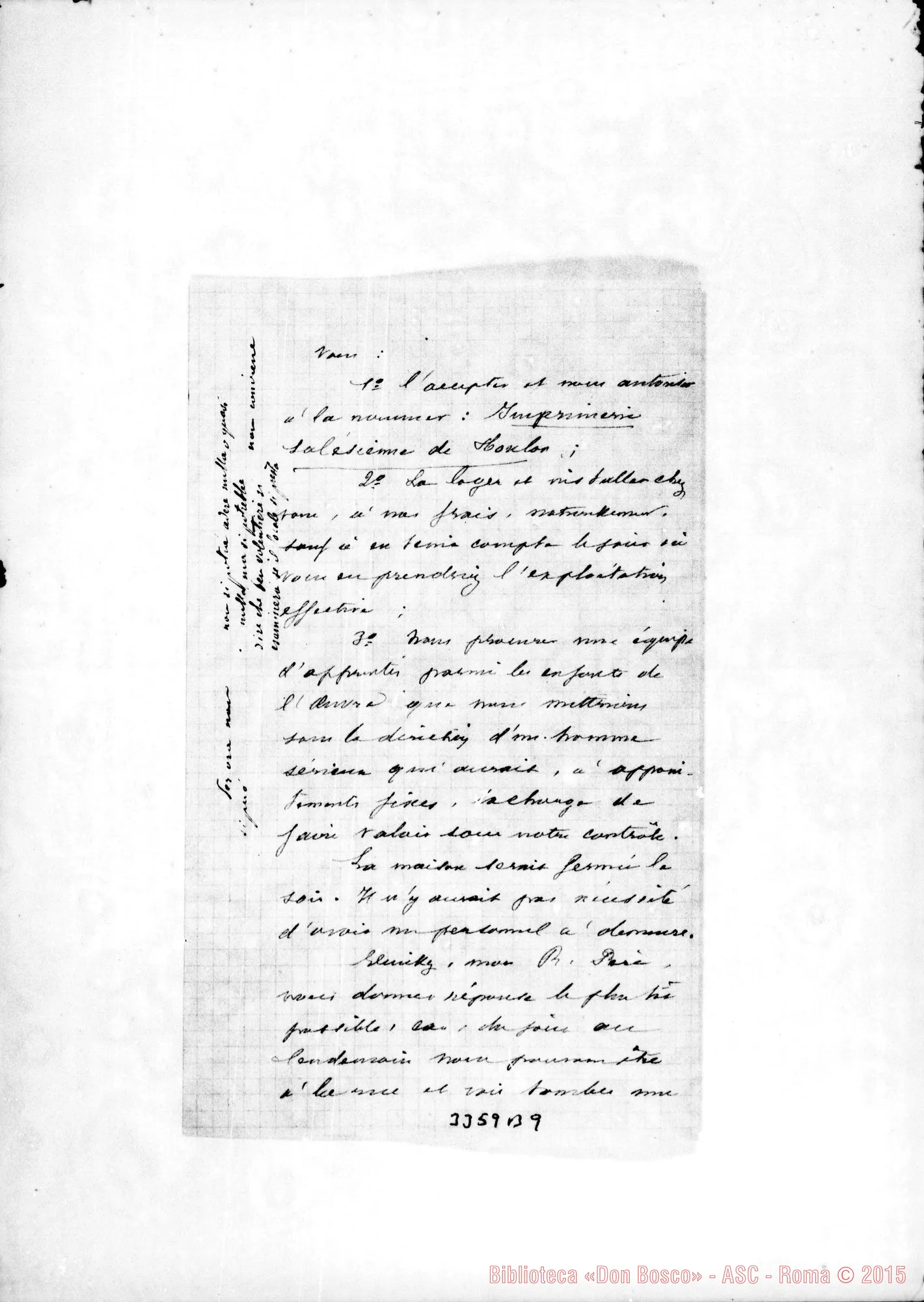 Fotogramma B 9 — Da Toulon A Révérend Pére, il 5-12-1893