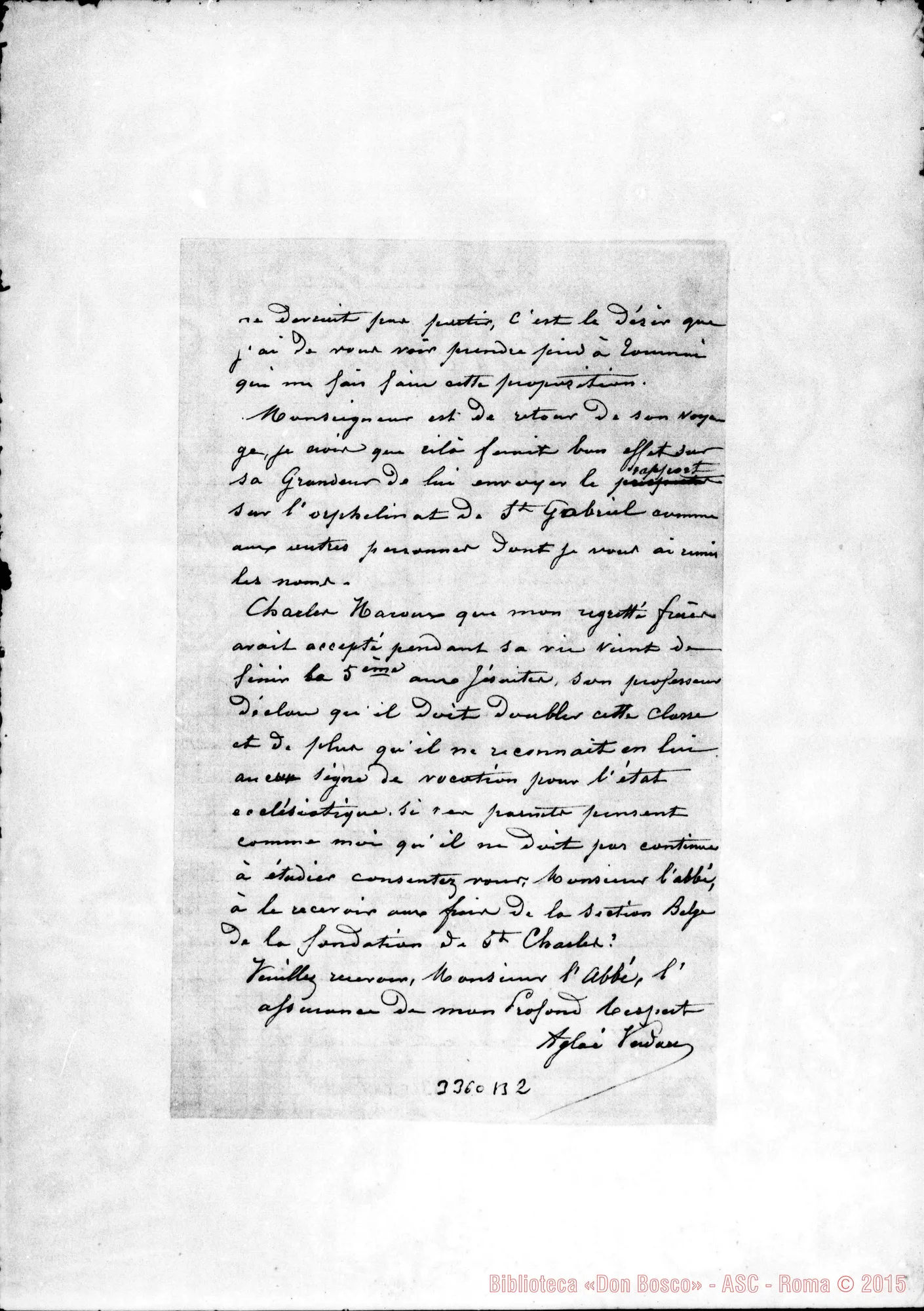Fotogramma B 2 — M.lle Verdure-Don Bologna. Tournai, 8-08-1890