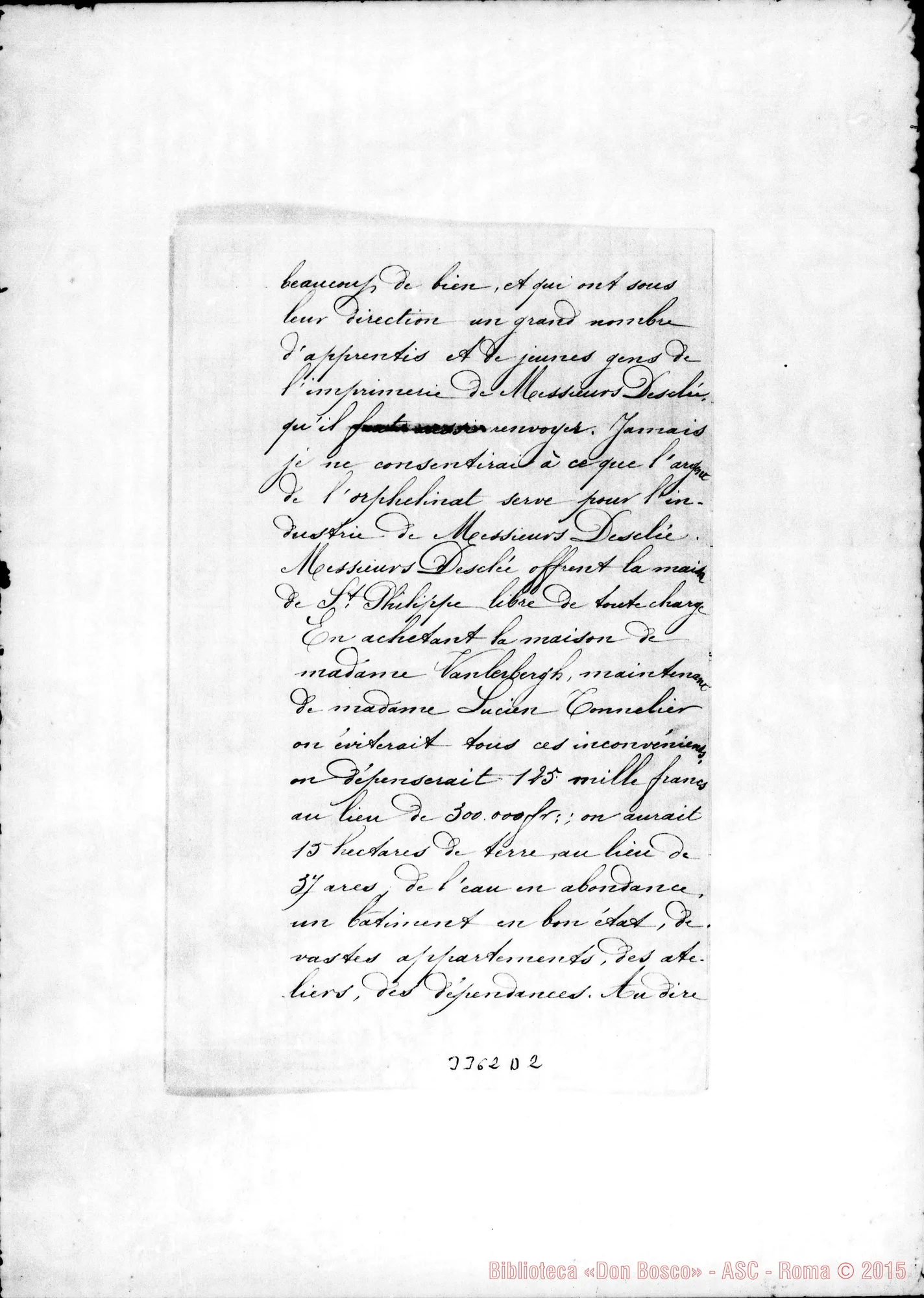Fotogramma D 2 — Architetto L. Meurillon su St. Philippe E lettera A Bologna. Copia
