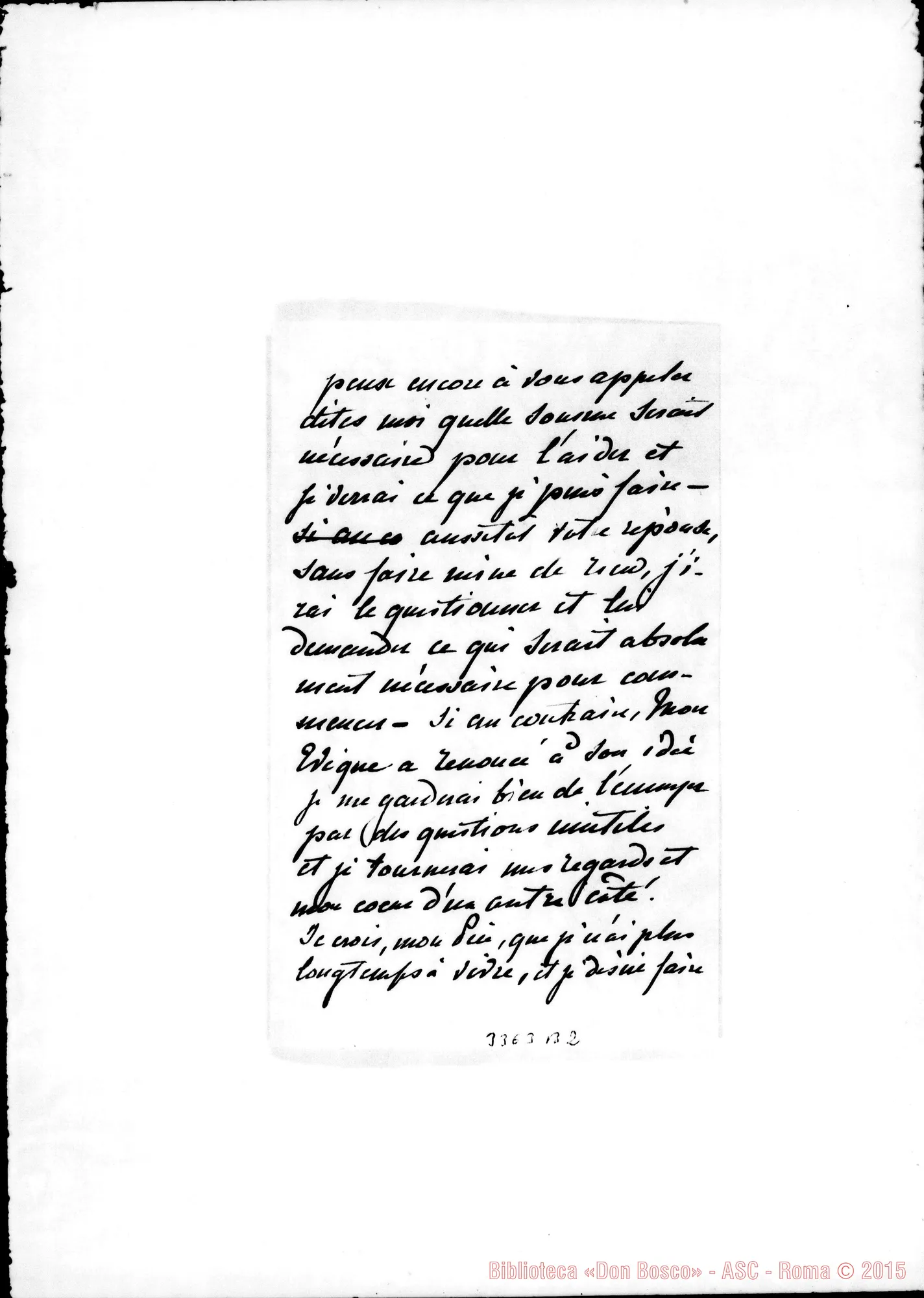 Fotogramma B 2 — Matilde de Robiano-Révérend Père. Tumillies, 22-03-1893 Autogr. Rua