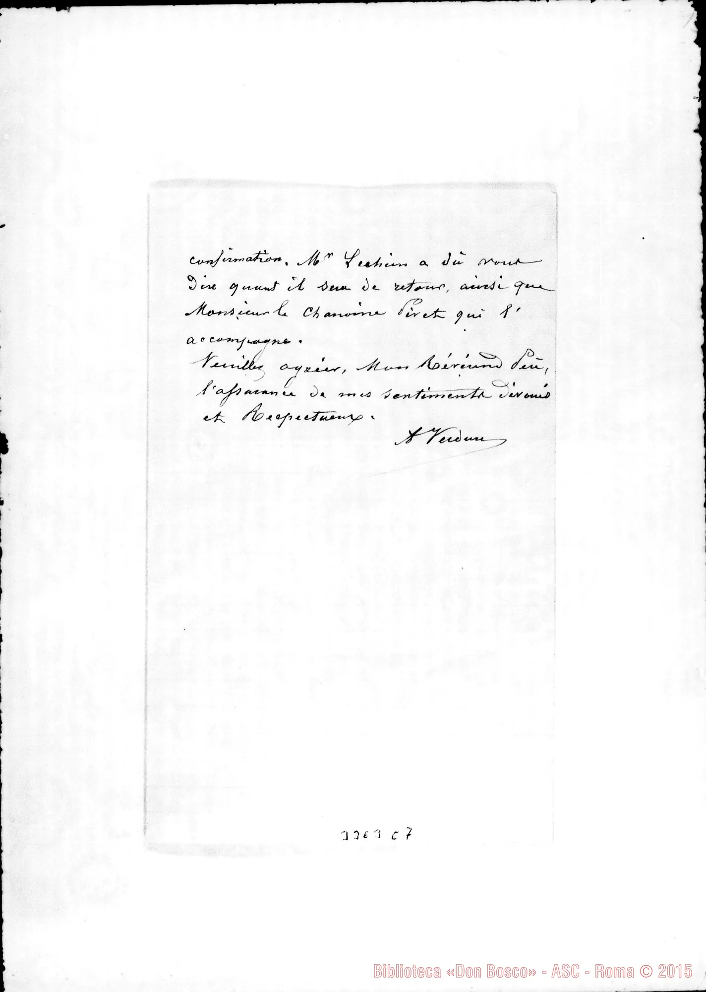 Fotogramma C 7 — M.lle Verdure-Révérend Père. Tournai, 12-05-1893