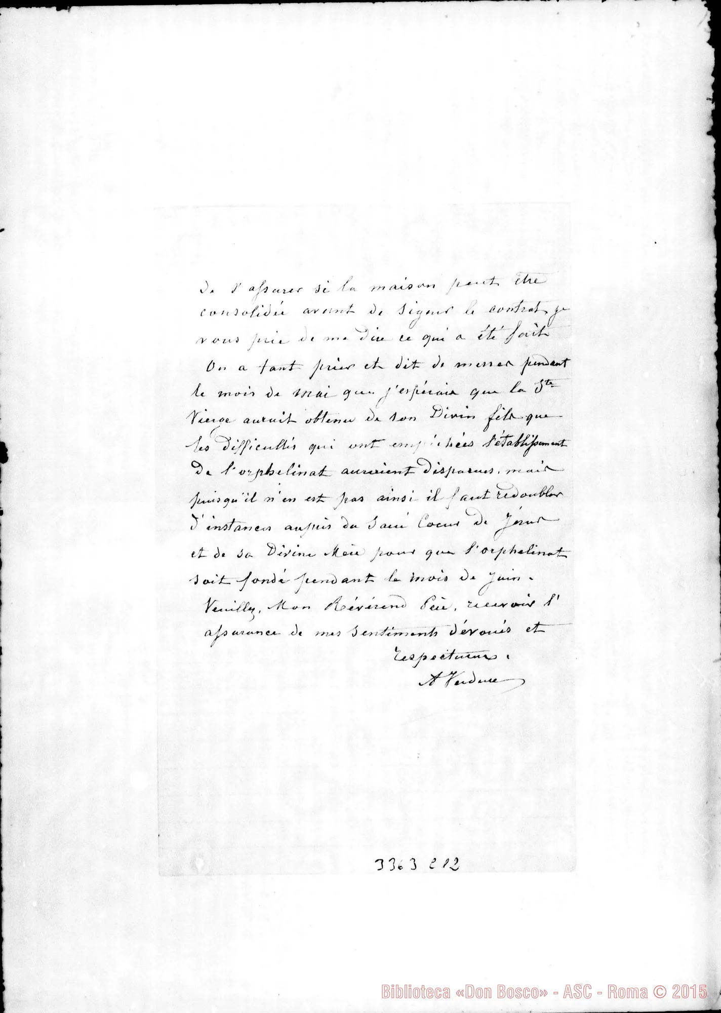 Fotogramma C 12 — M.lle Verdure-Révérend Père. Tournai, 6-06-1893