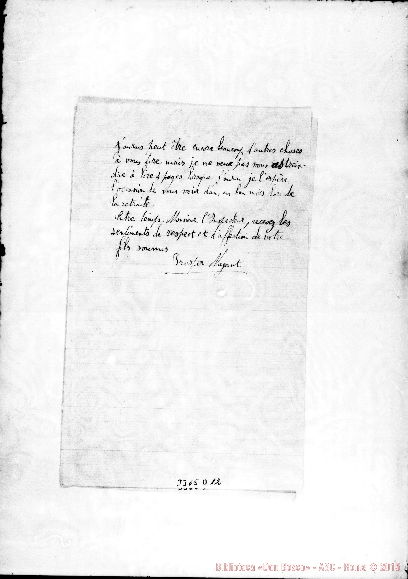 Fotogramma D 12 — Ch. Nagant Prospero-Ispettore. Tournai, 1-08-1900