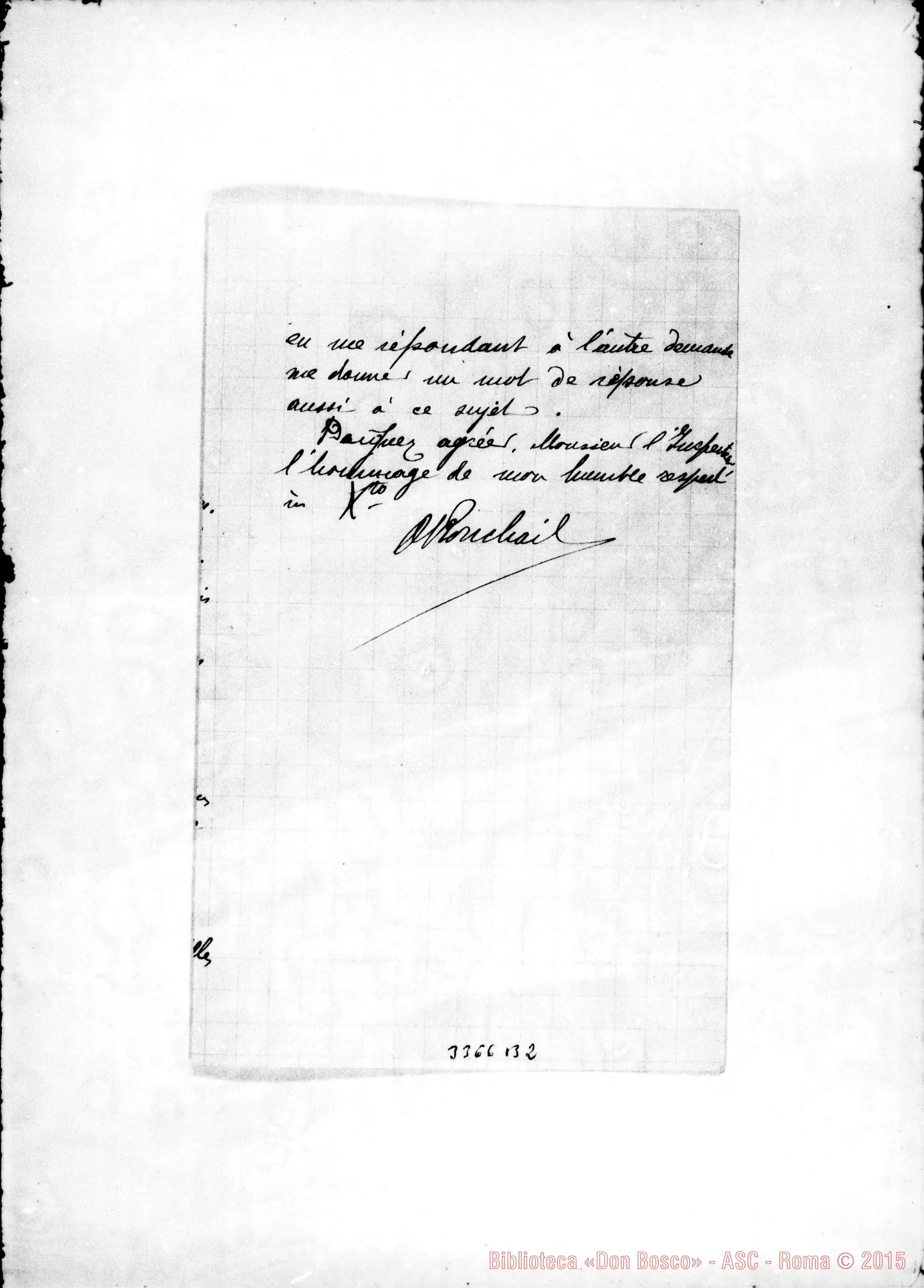 Fotogramma B 2 — Don Albino Ronchail-Ispettore. Tournai, 11-10-1900