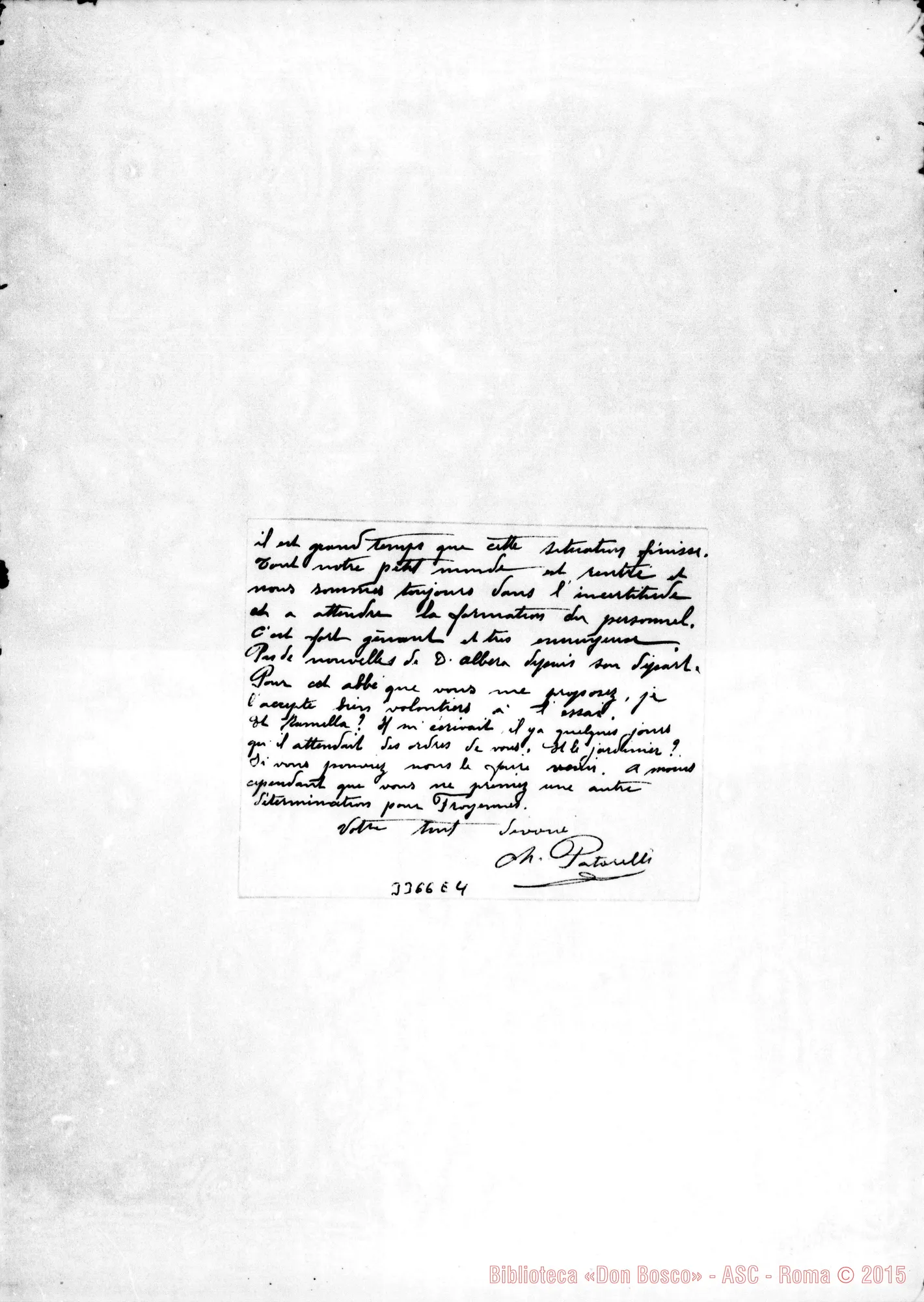 Fotogramma E 4 — Don Patarelli-Supérieur. Tournai, 27-09-1906