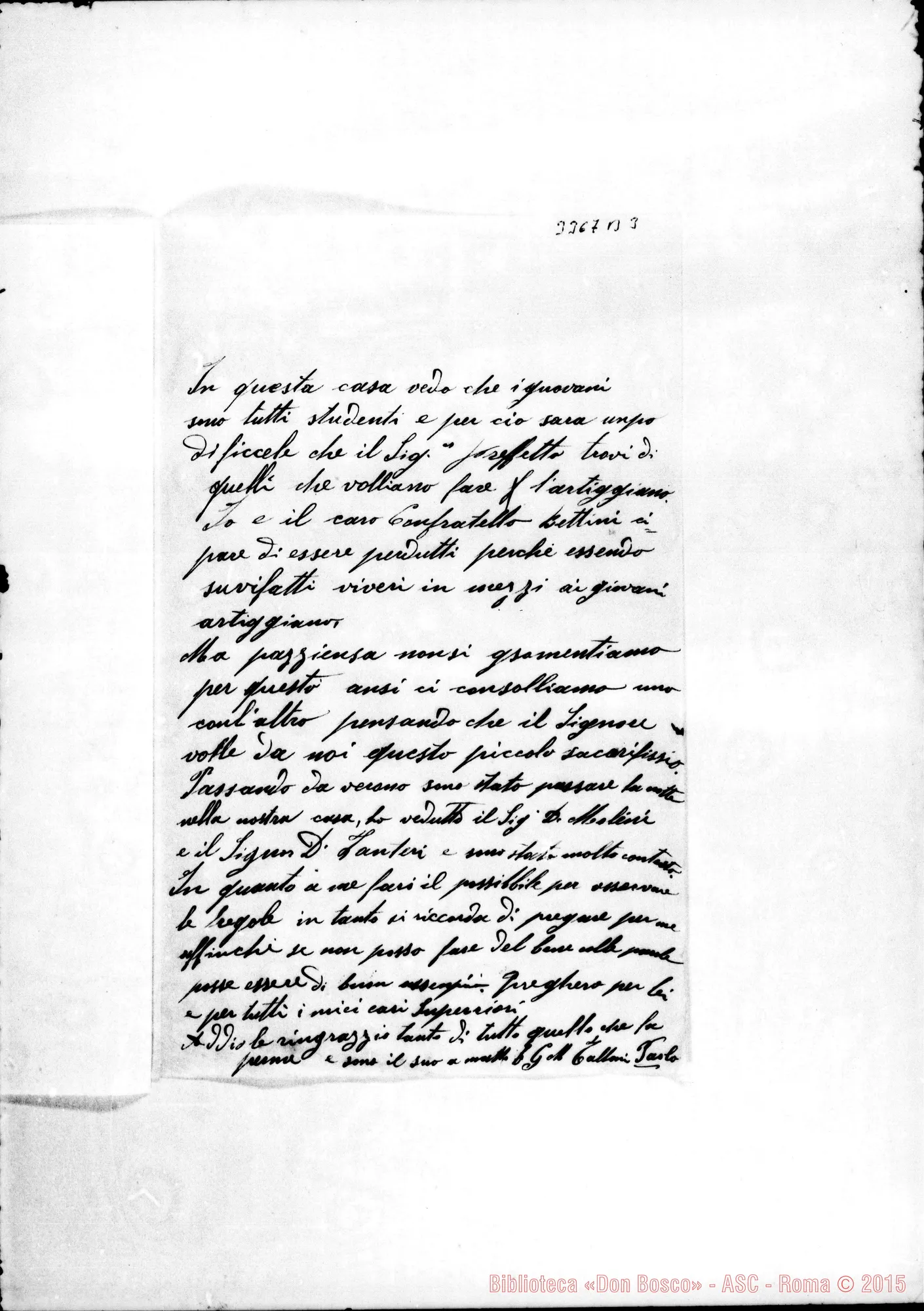 Fotogramma B 3 — Coad. Talloni Paolo-Don Lazzero. Trento, 20-10-1894