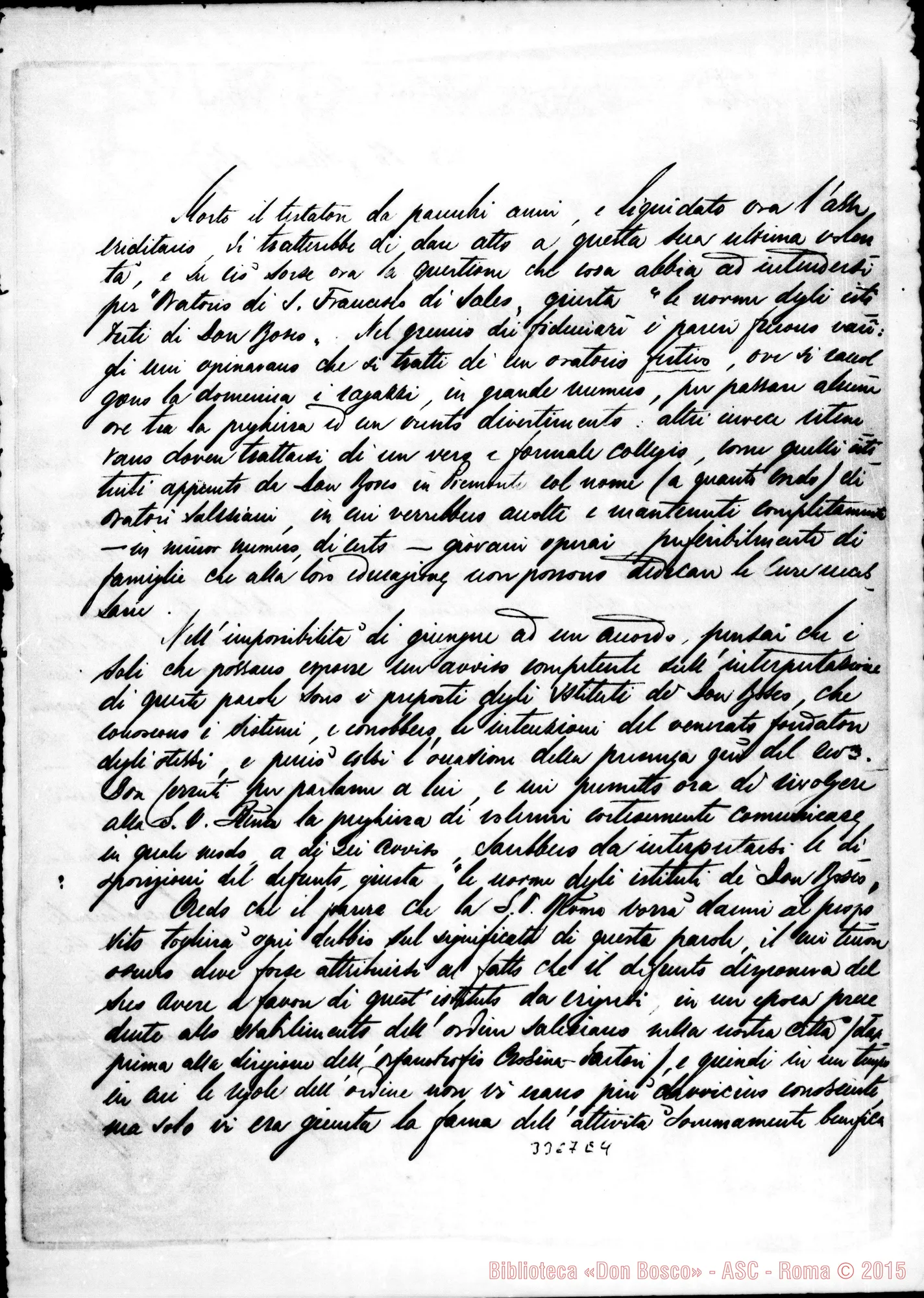 Fotogramma E 4 — Antonio Zambasi, Potestà di Trento-Don Rua, il 16-05-1897 Autogr. Rua