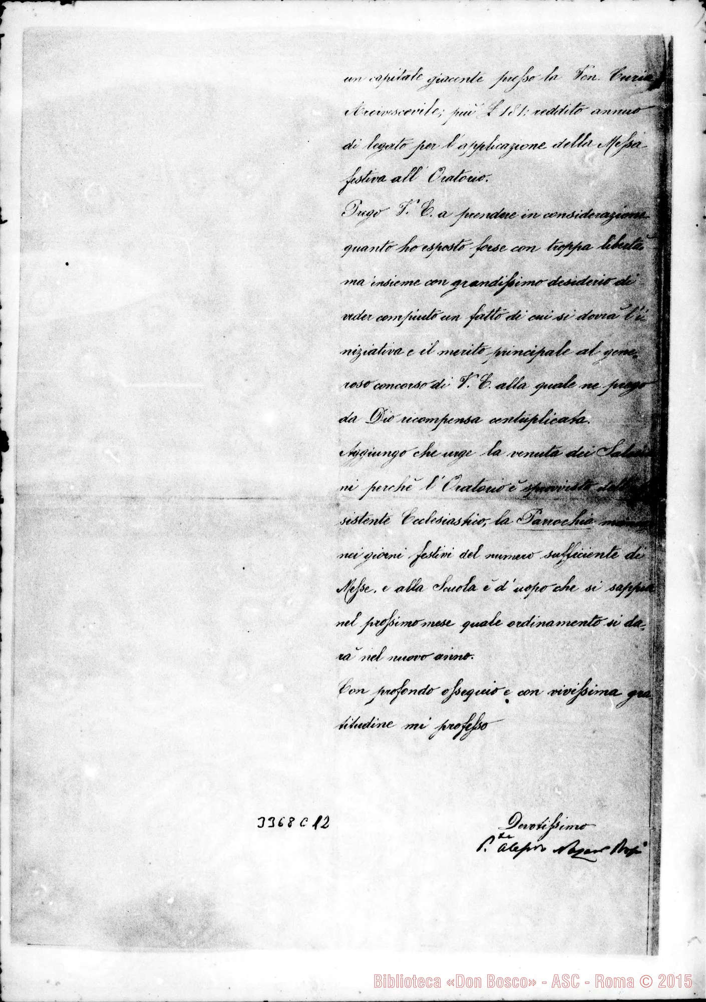 Fotogramma C 12 — Don A. Nazare Rosi-Eccell.mo Duca. Treviglio, maggio 1892