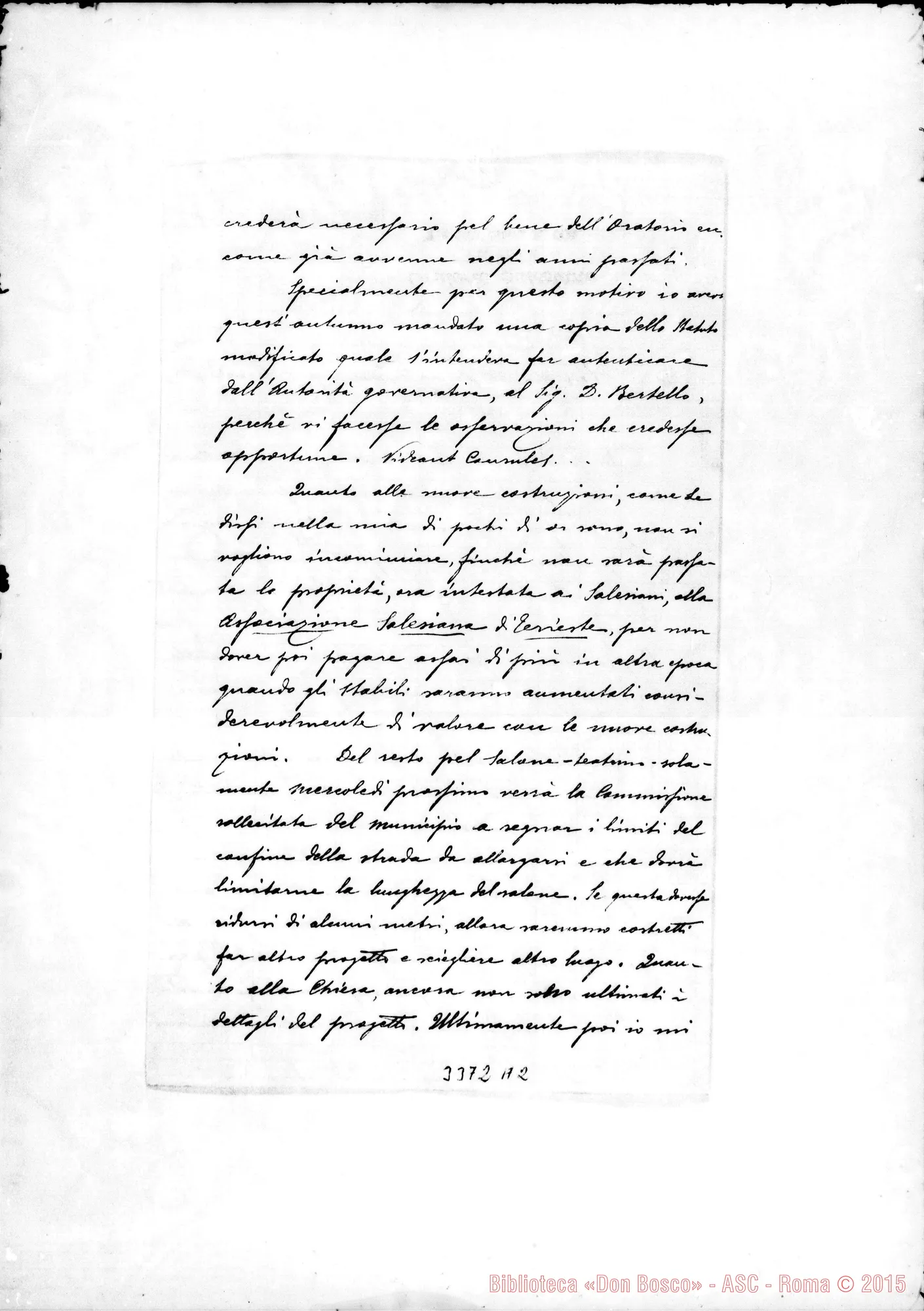 Fotogramma A 2 — Don Vincenzo Maina-Don Rinaldi. Trieste, 10-04-1908