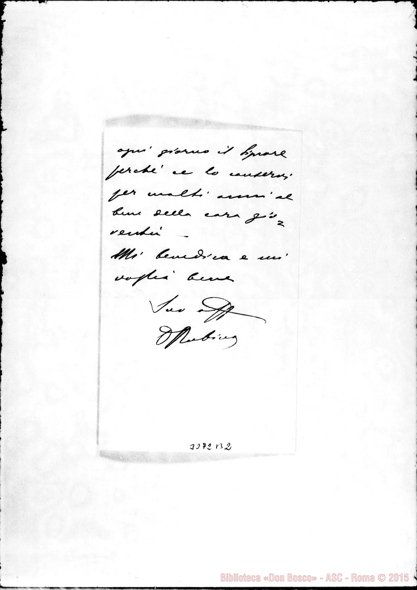 Fotogramma B 2 — Don Rubino Michelangelo-Don Cerruti. Trieste, 9-01-1910