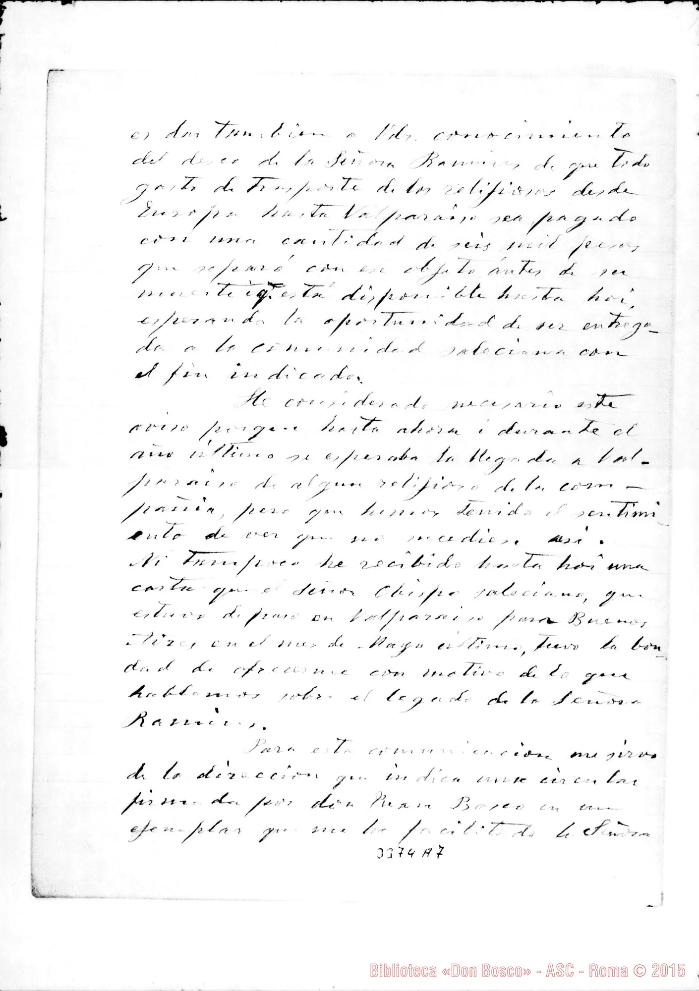 Fotogramma A 7 — Manuel Hidalgo Carrasco-Don Rua. Valparaiso, 25-02-1888 Autogr. Rua