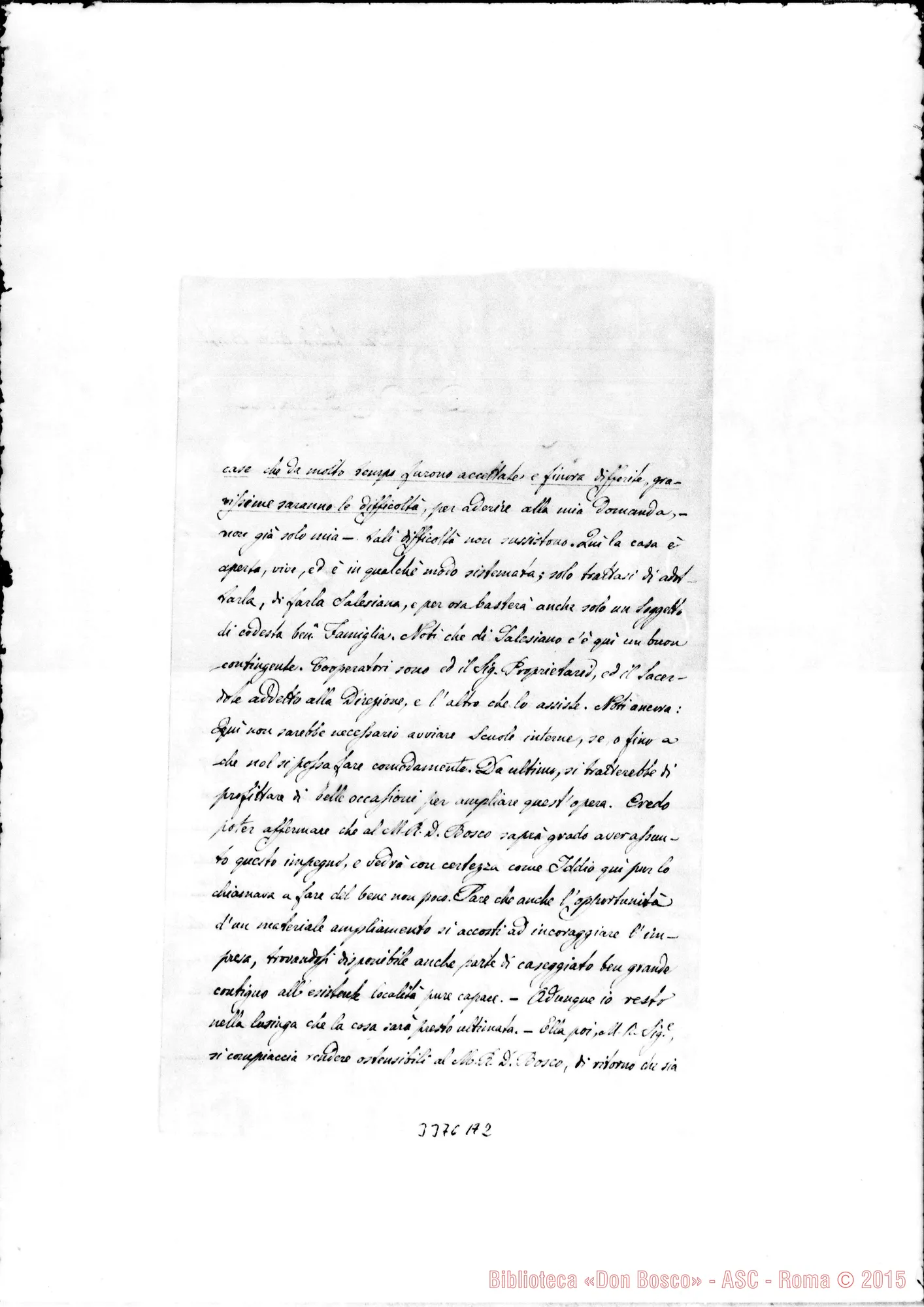 Fotogramma A 2 — Don Giov. Batt. Carrara-Rev.do Sig. Verona, 28-02-1882