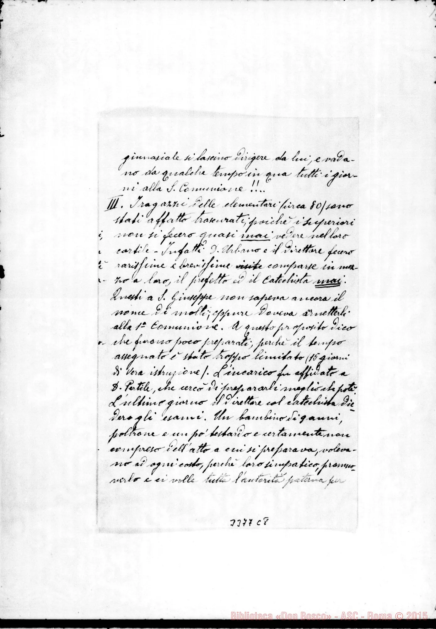 Fotogramma C 8 — Ch. Giuseppe Orsingher-Don Albera. Verona, 15-06-1906