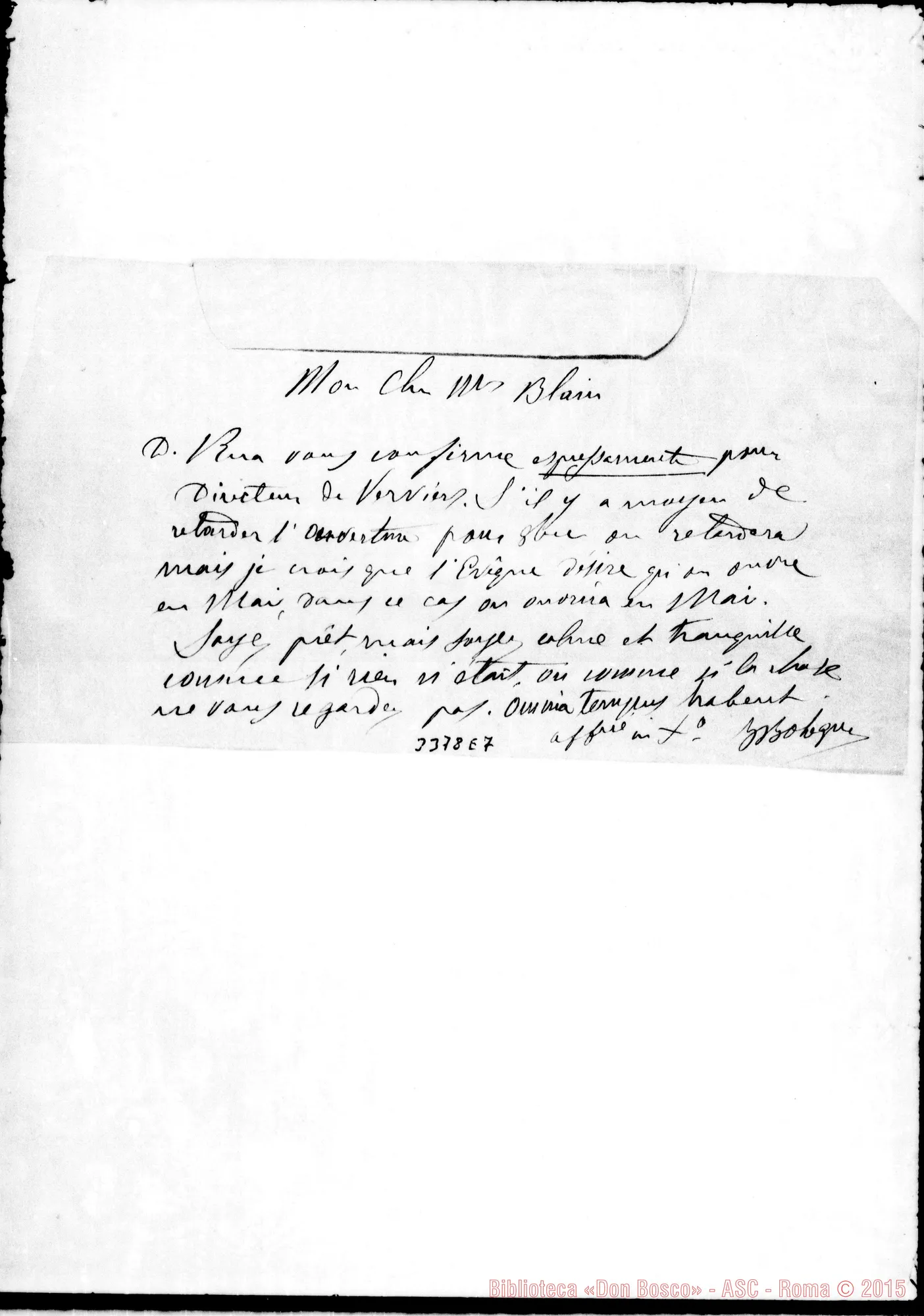 Fotogramma E 7 — Don Bologna-Blain. Senza data.