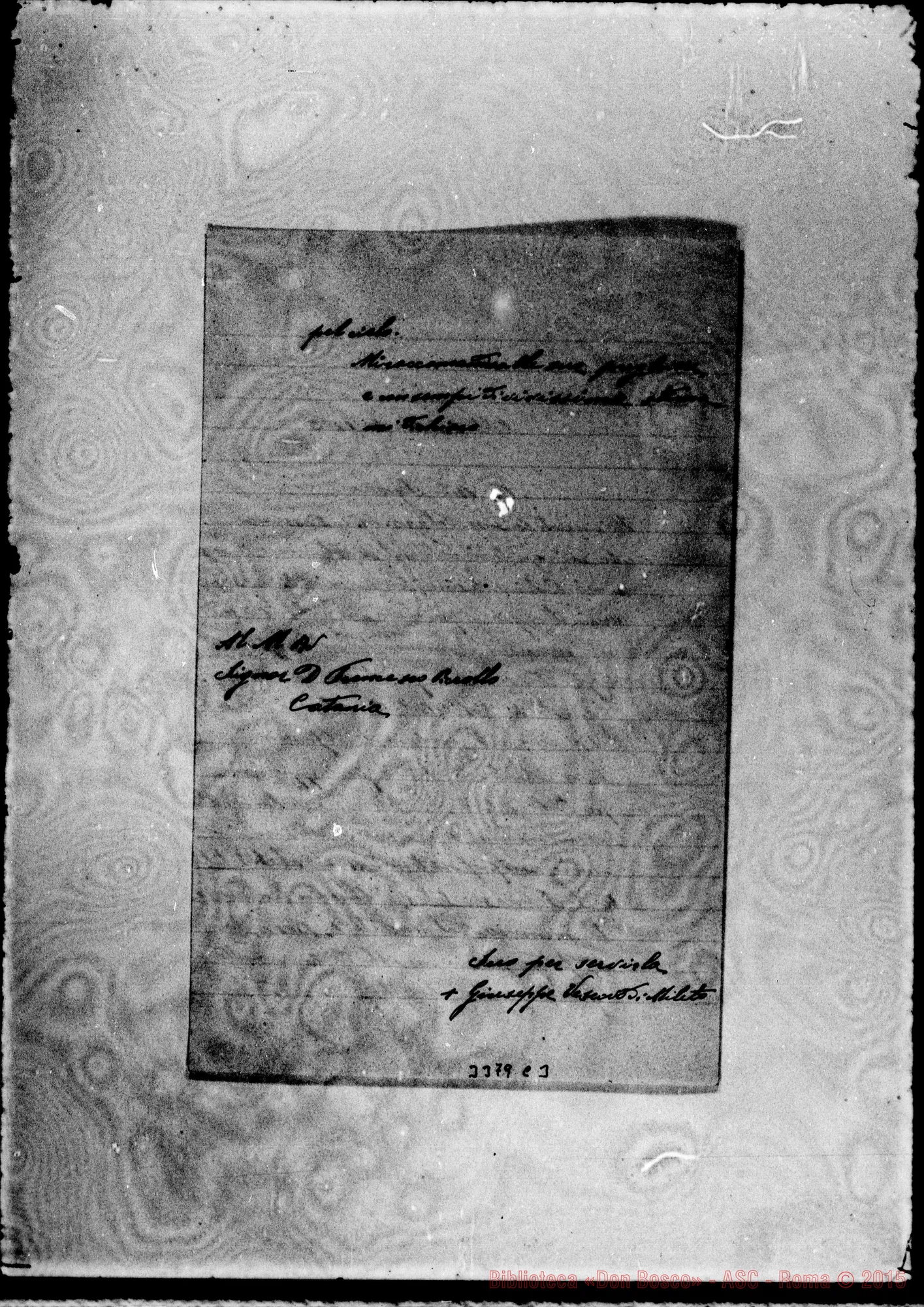 Fotogramma C 3 — Giuseppe Morabito, vesc.-Don Piccollo. Acclusa Piccollo-Cerruti