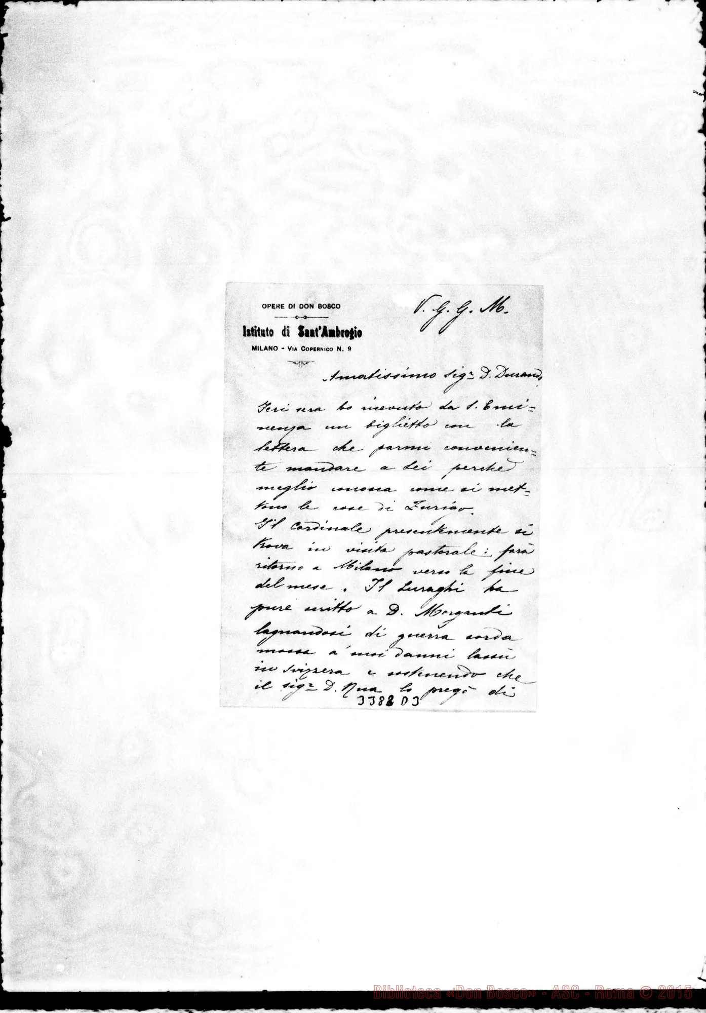 Fotogramma D 3 — Don Lorenzo Saluzzo-Don Durando. Milano, 11-03-1898