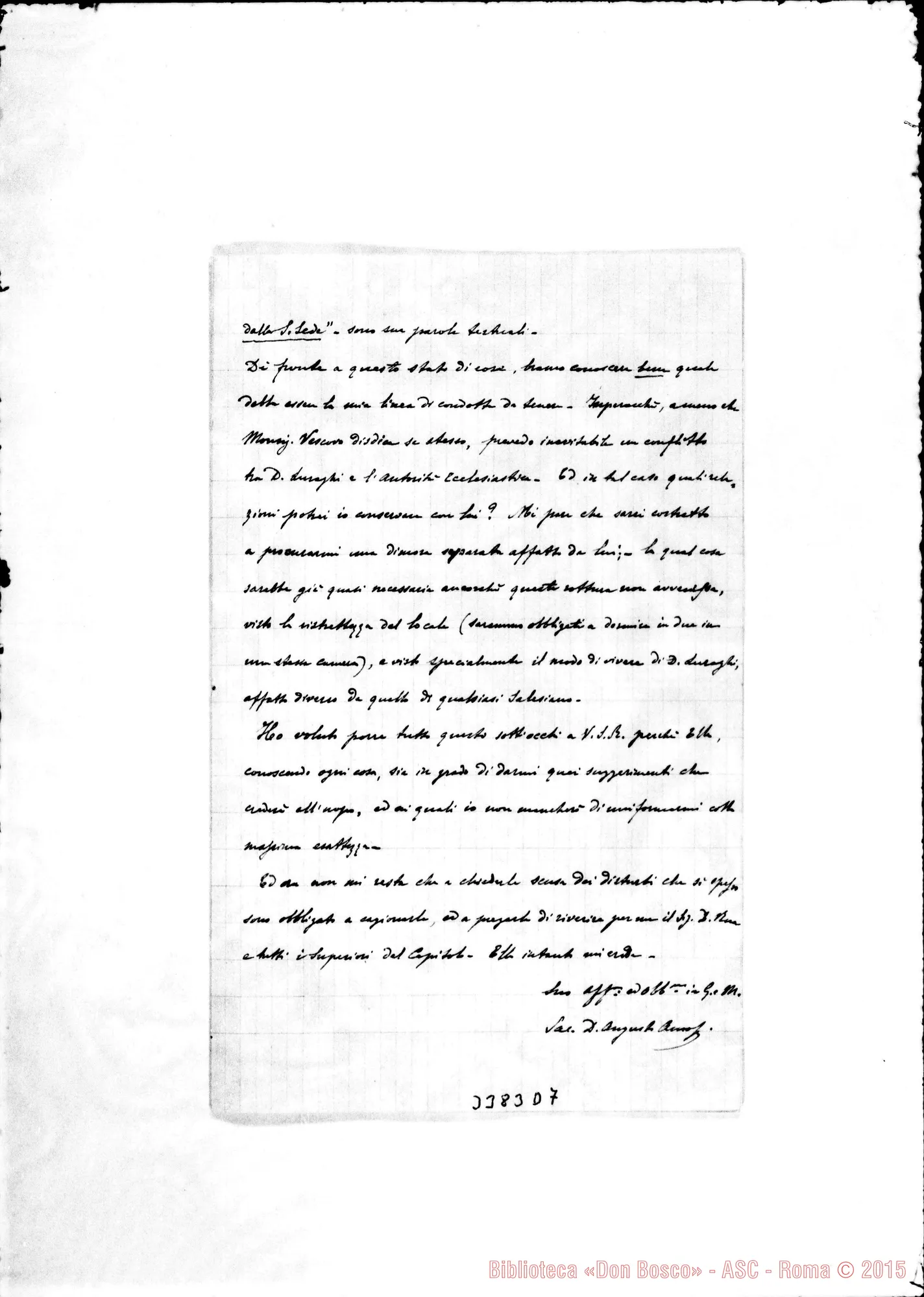 Fotogramma D 7 — Don Augusto Amossi-Don Durando. Muri, 17-03-1898