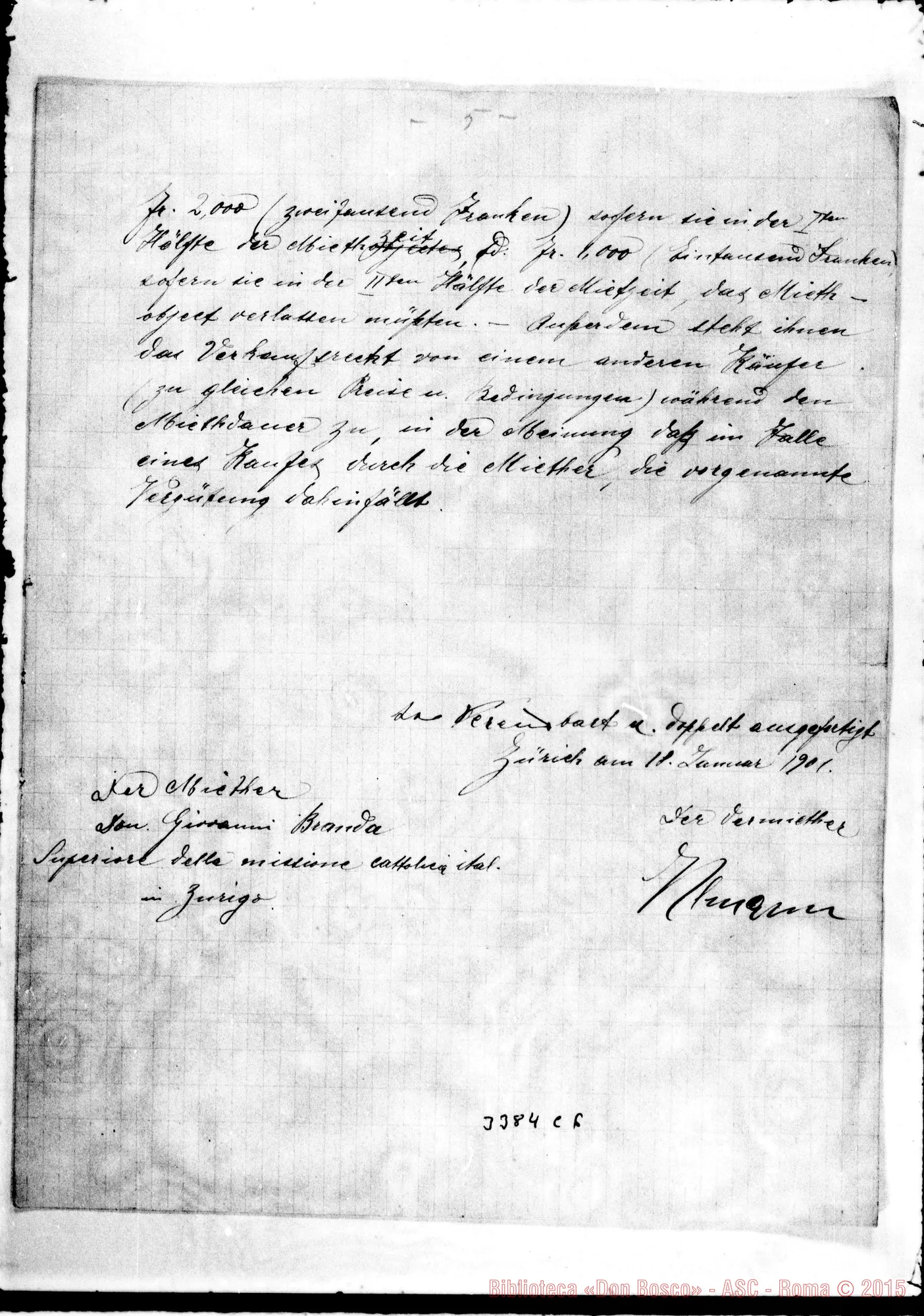 Fotogramma C 6 — Contratto, il 20-03-1899