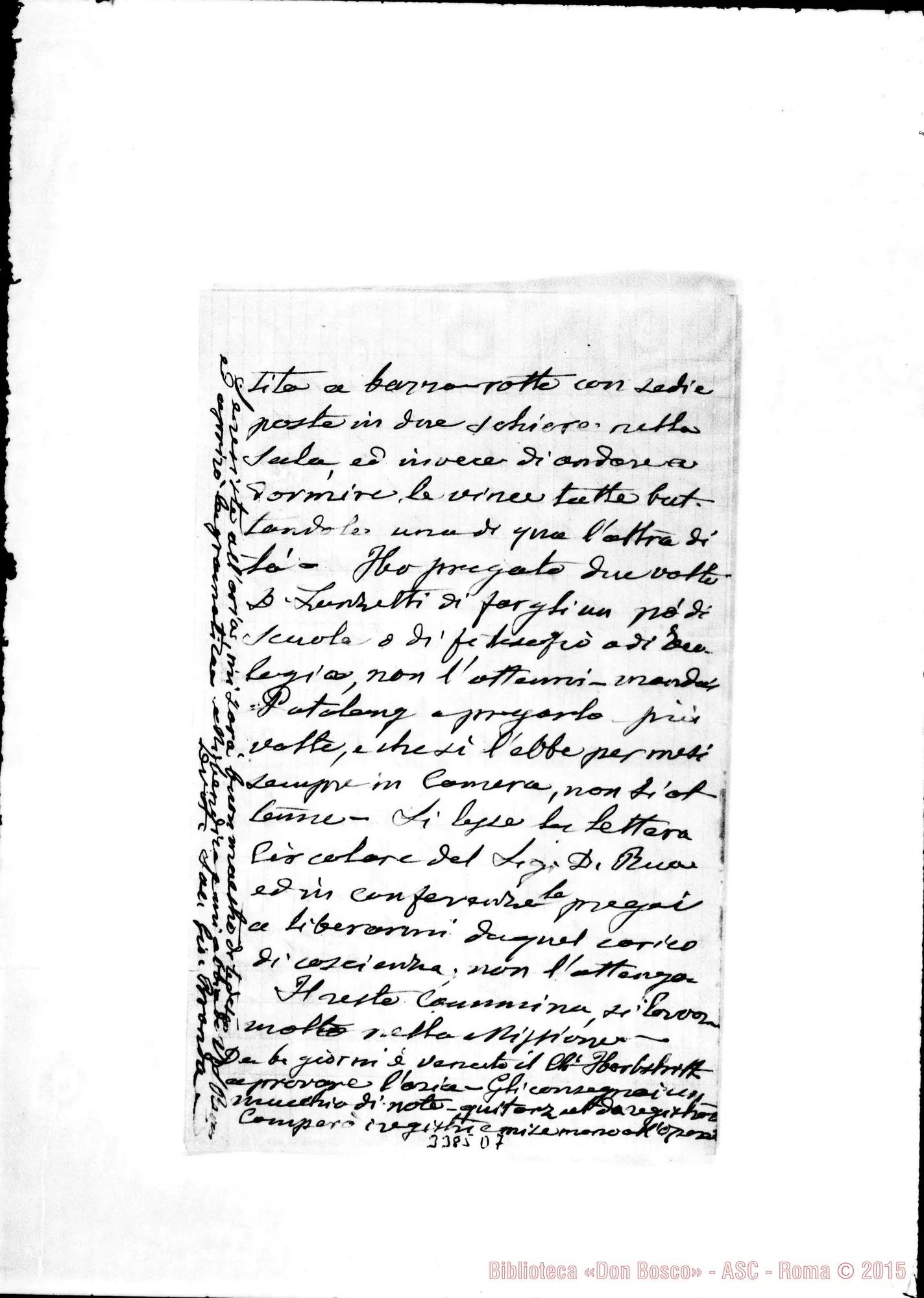 Fotogramma D 7 — Don Giovanni Branda-Don Durando. Zurigo, 6-05-1901