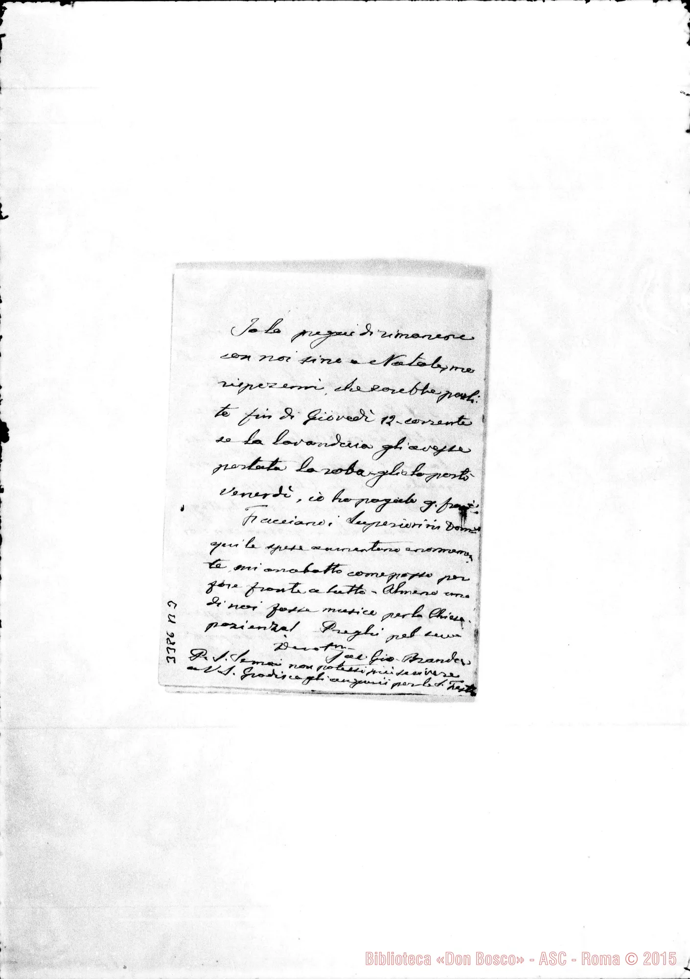 Fotogramma B 3 — Don Giovanni Branda-Don Durando. Zurigo, 16-12-1901