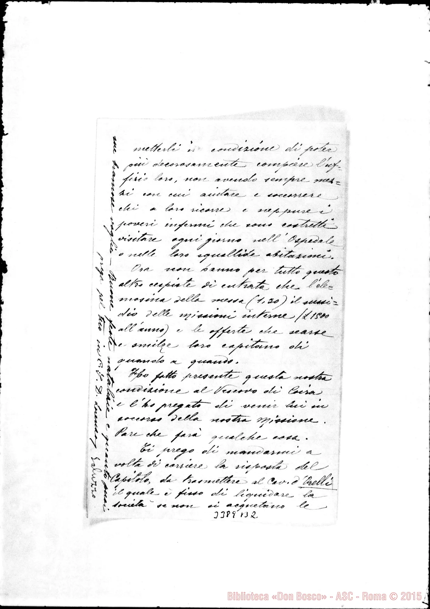 Fotogramma B 2 — Don Lorenzo Saluzzo-Don Gusmano. Milano, 20-12-1907