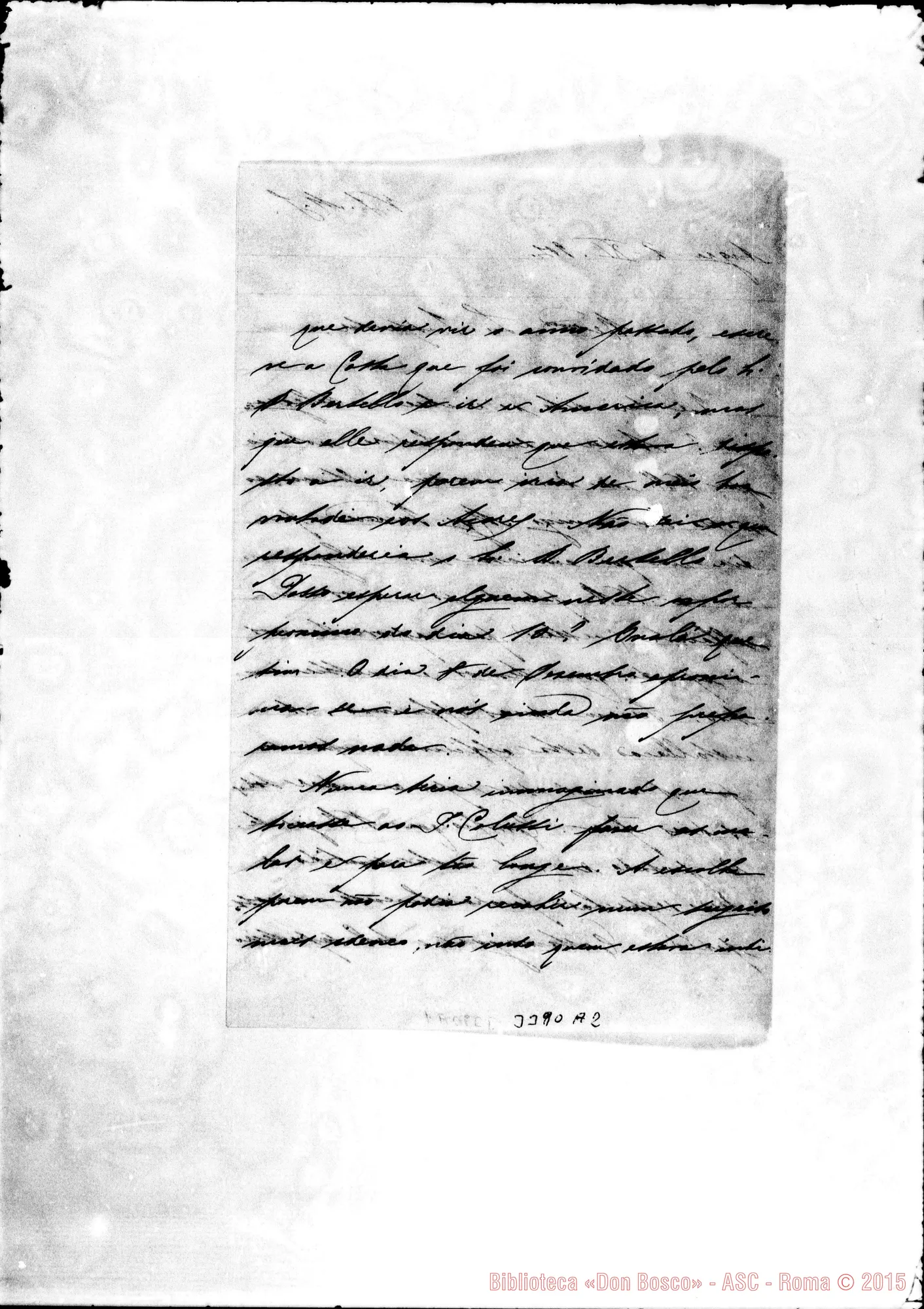 Fotogramma A 2 — Don Luigi Sutera-Ispettore. Angra, 2-11-1904
