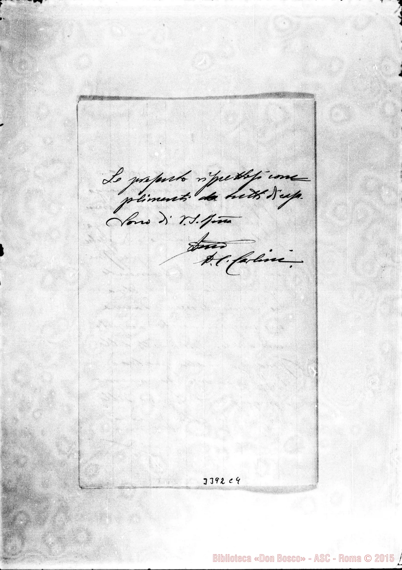 Fotogramma C 4 — Don Carlini-Don Lazzero. Ascona, 14-11-1895