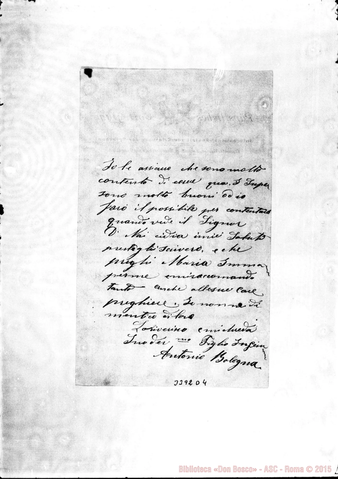 Fotogramma D 4 — Antonio Bologna, coad.-Don Lazzero. Ascona, 2-10-1896