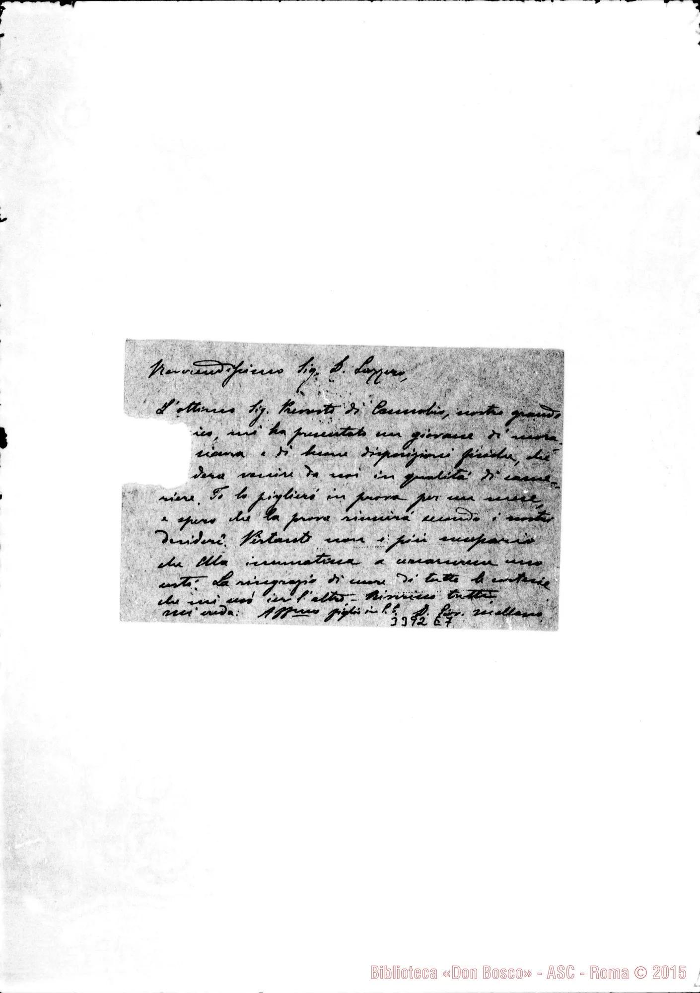 Fotogramma E 7 — Don Giov. Mellano-Don Lazzero. Ascona, 15-10-1896