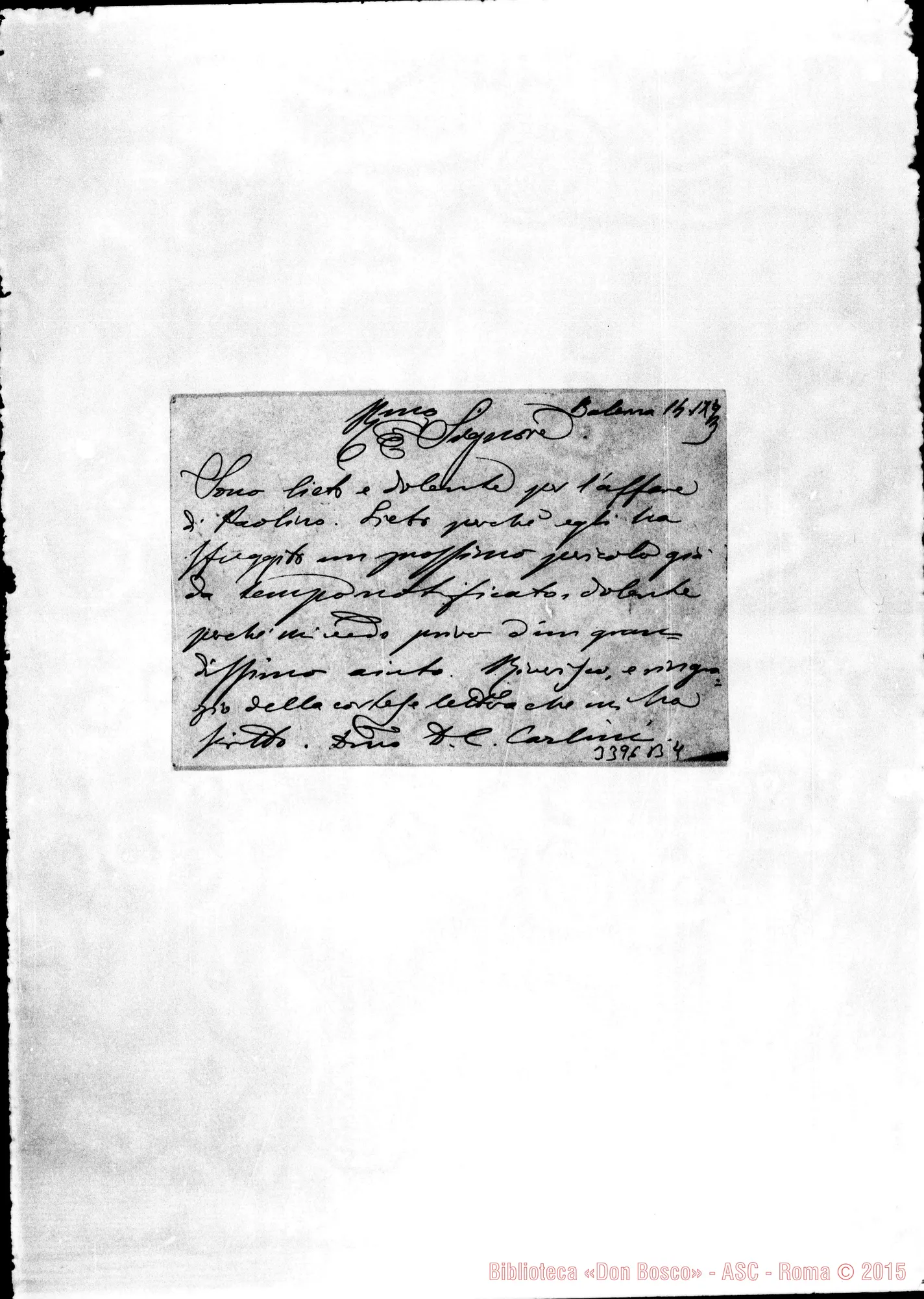 Fotogramma B 4 — Don Carlini-Don Lazzero. Balerna, 14-09-1893