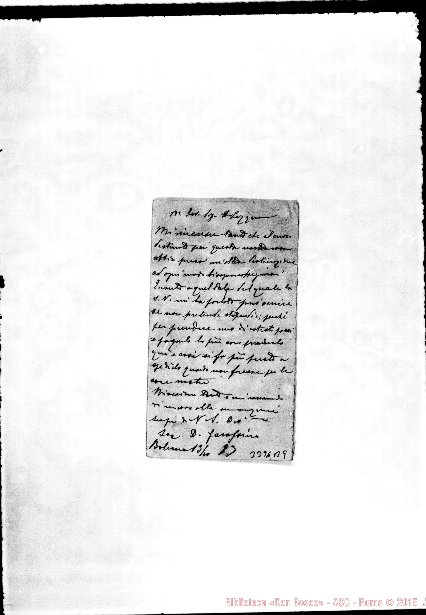 Fotogramma B 9 — Don Garassino-Don Lazzero. Balerna, 13-10-1893