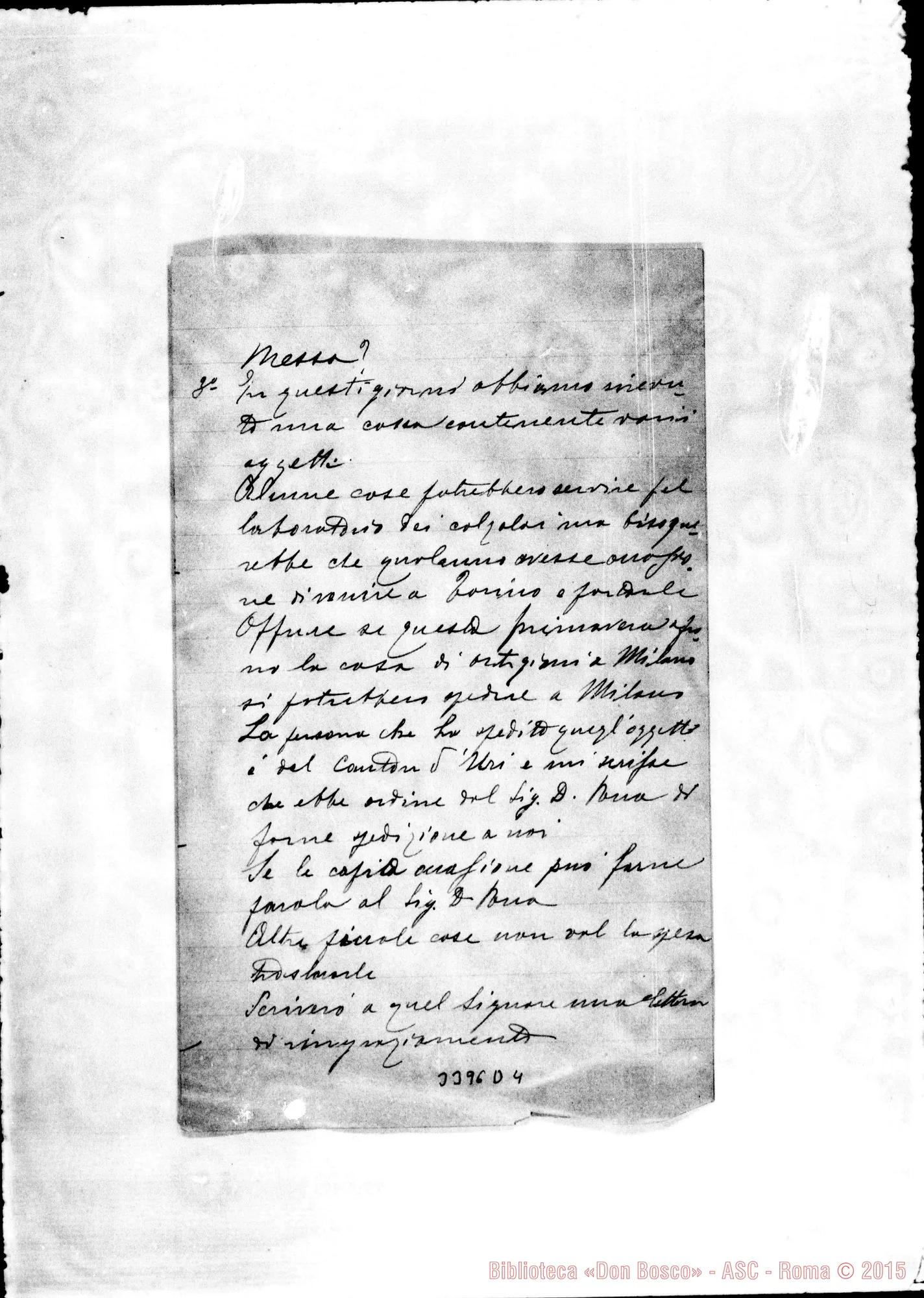 Fotogramma D 4 — Don Garassino-Don Durando. Balerna, 30-10-1896