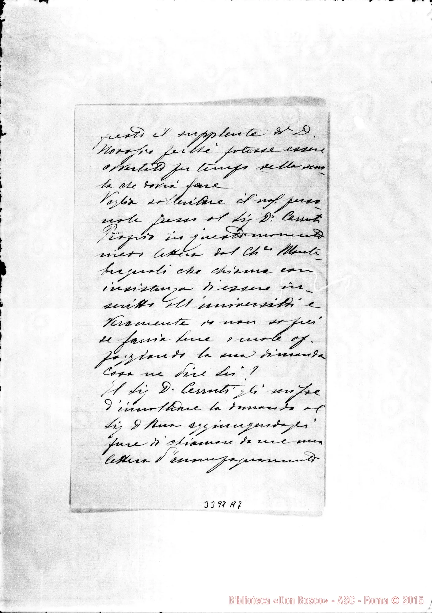 Fotogramma A 7 — Don Garassino-Don Durando. Balerna, 14-09-1900