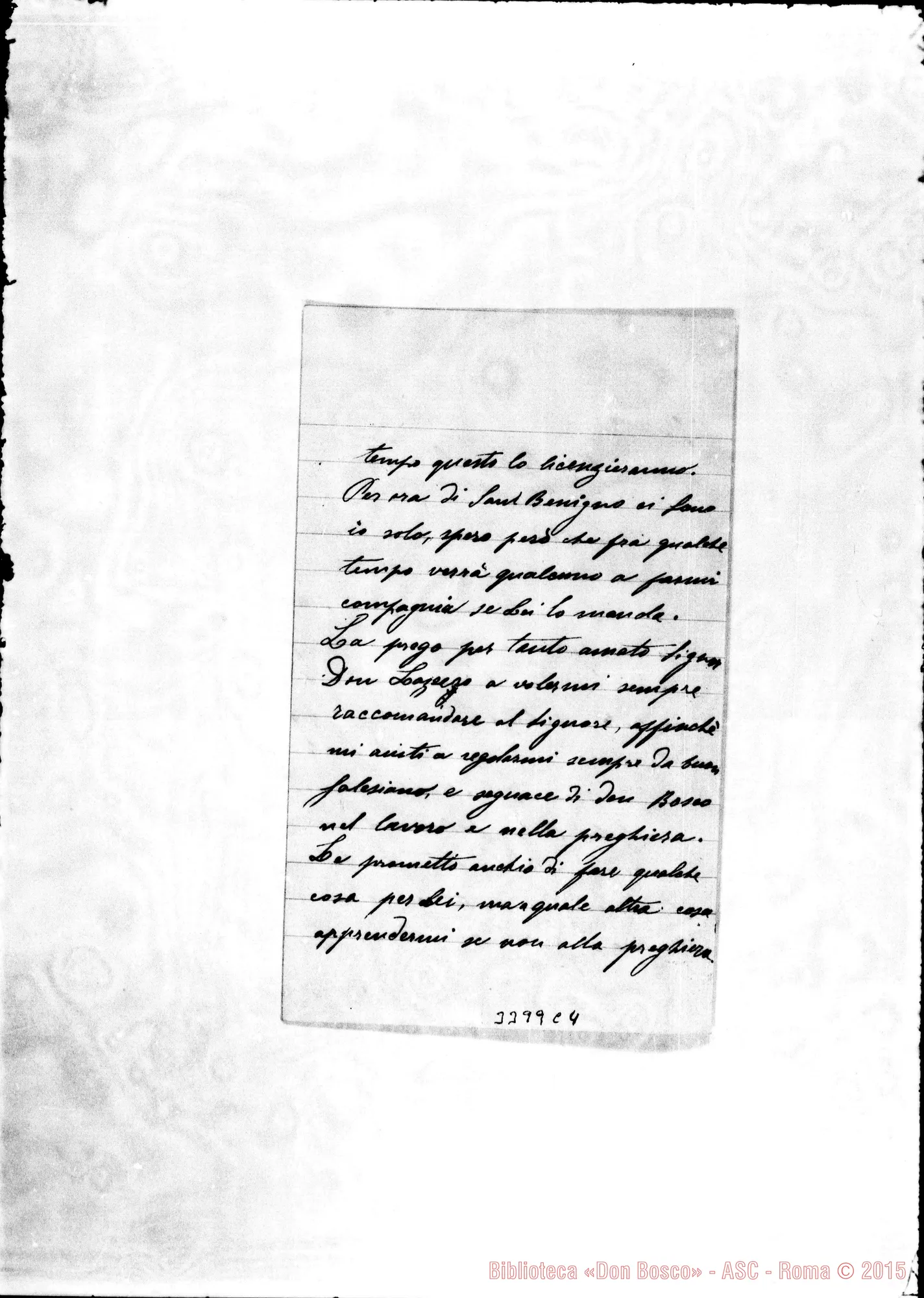 Fotogramma C 4 — Coad. Galles Sisto-Don Lazzero.