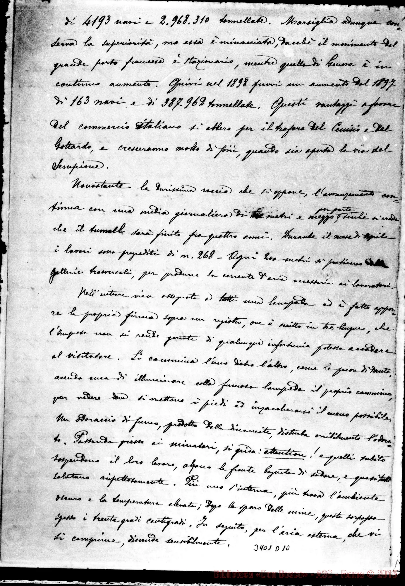 Fotogramma D 10 — Pentore Don Tommaso-Don Cerniti. Brigne, 25-04-1899