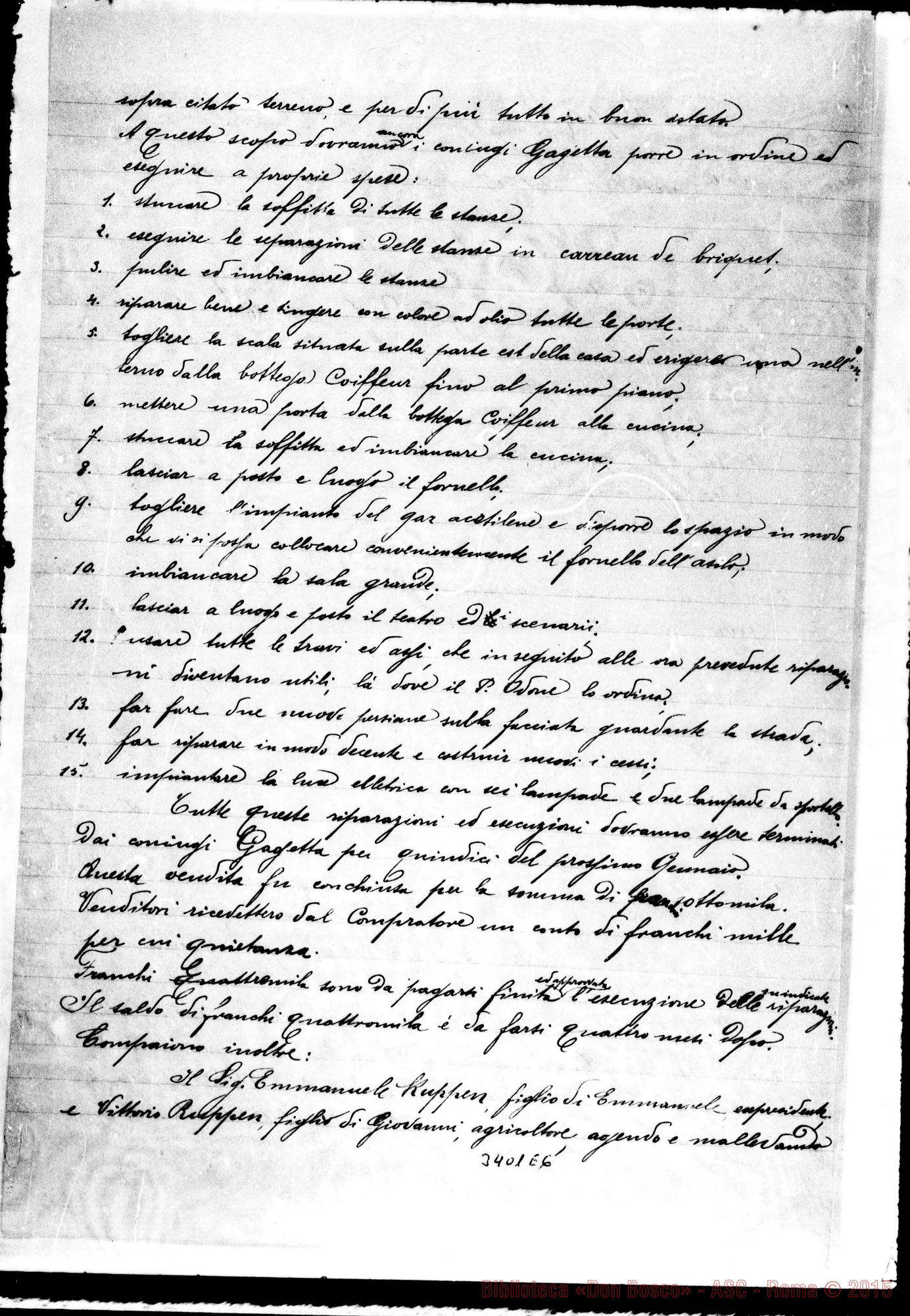 Fotogramma E 6 — Sottaffitto: copia