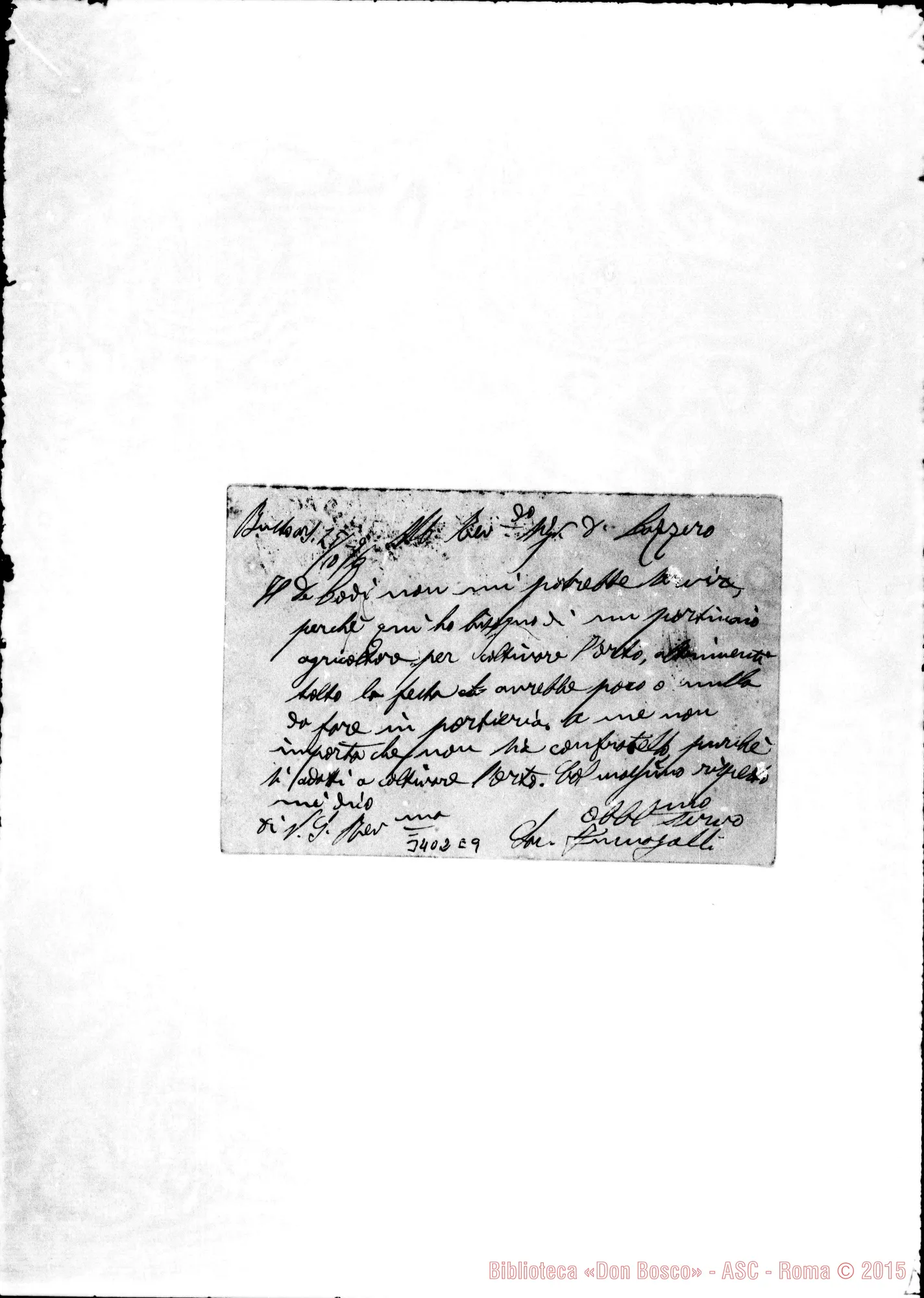 Fotogramma E 9 — Don Fumagalli-Don Lazzero. Busto A., 25-10-1896