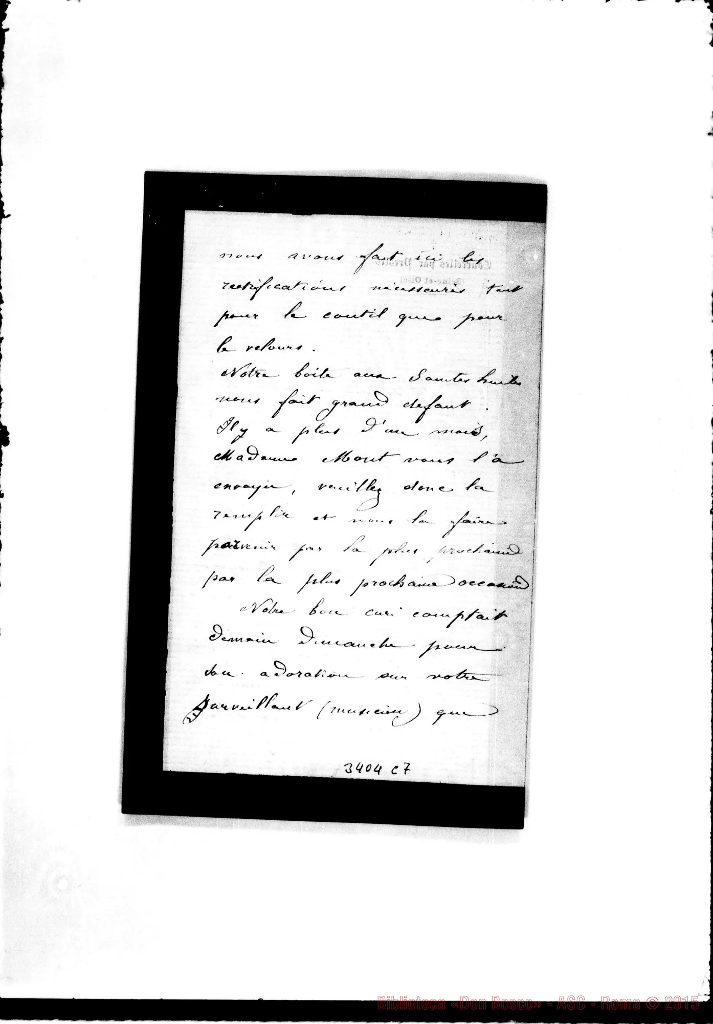 Fotogramma C 7 — A. Potron-Monsieur le Supérieur. Courcelles, 23-09-1893