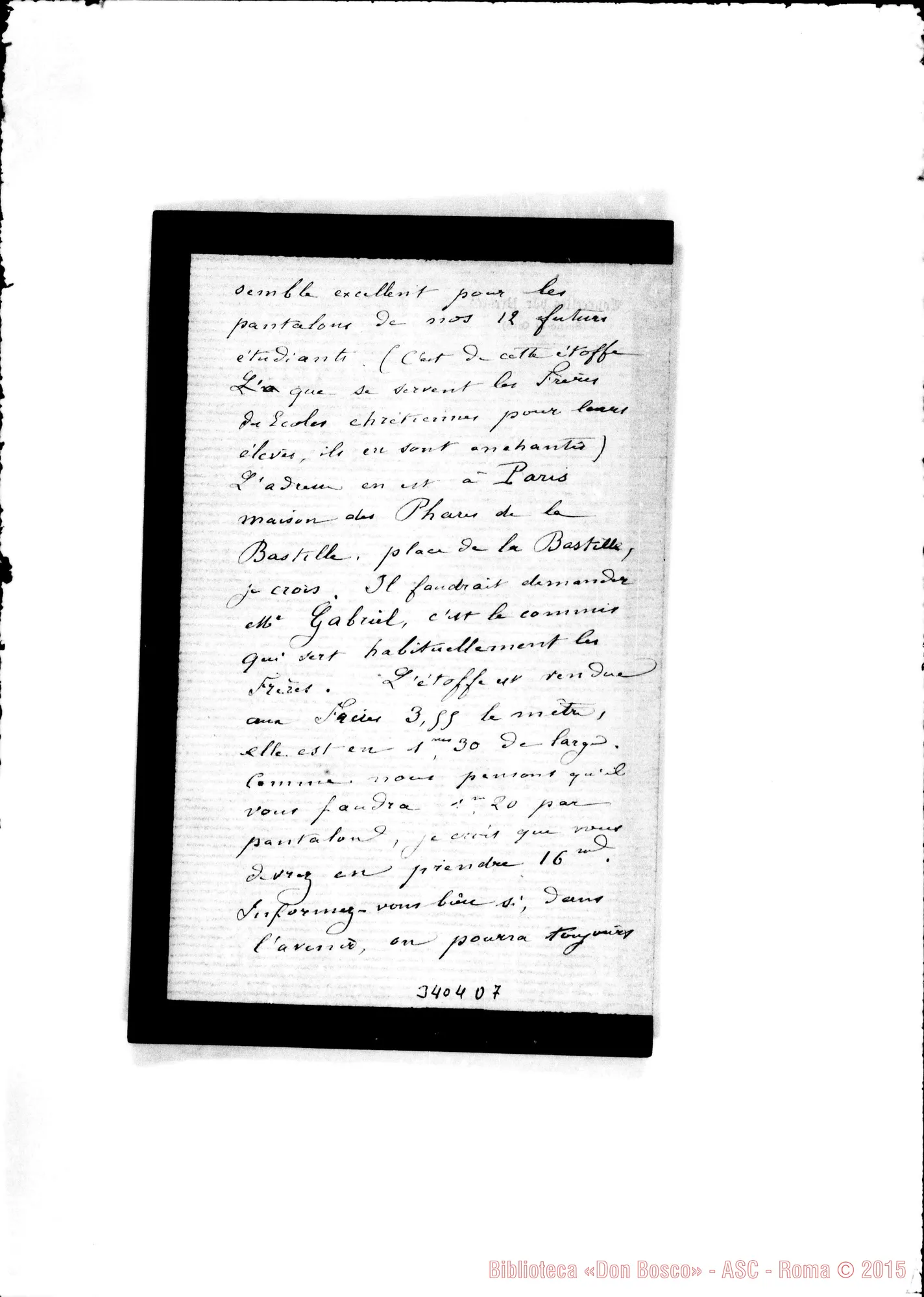 Fotogramma D 7 — A. Potron-Monsieur le Supérieur. Courcelles, 27-10-1893