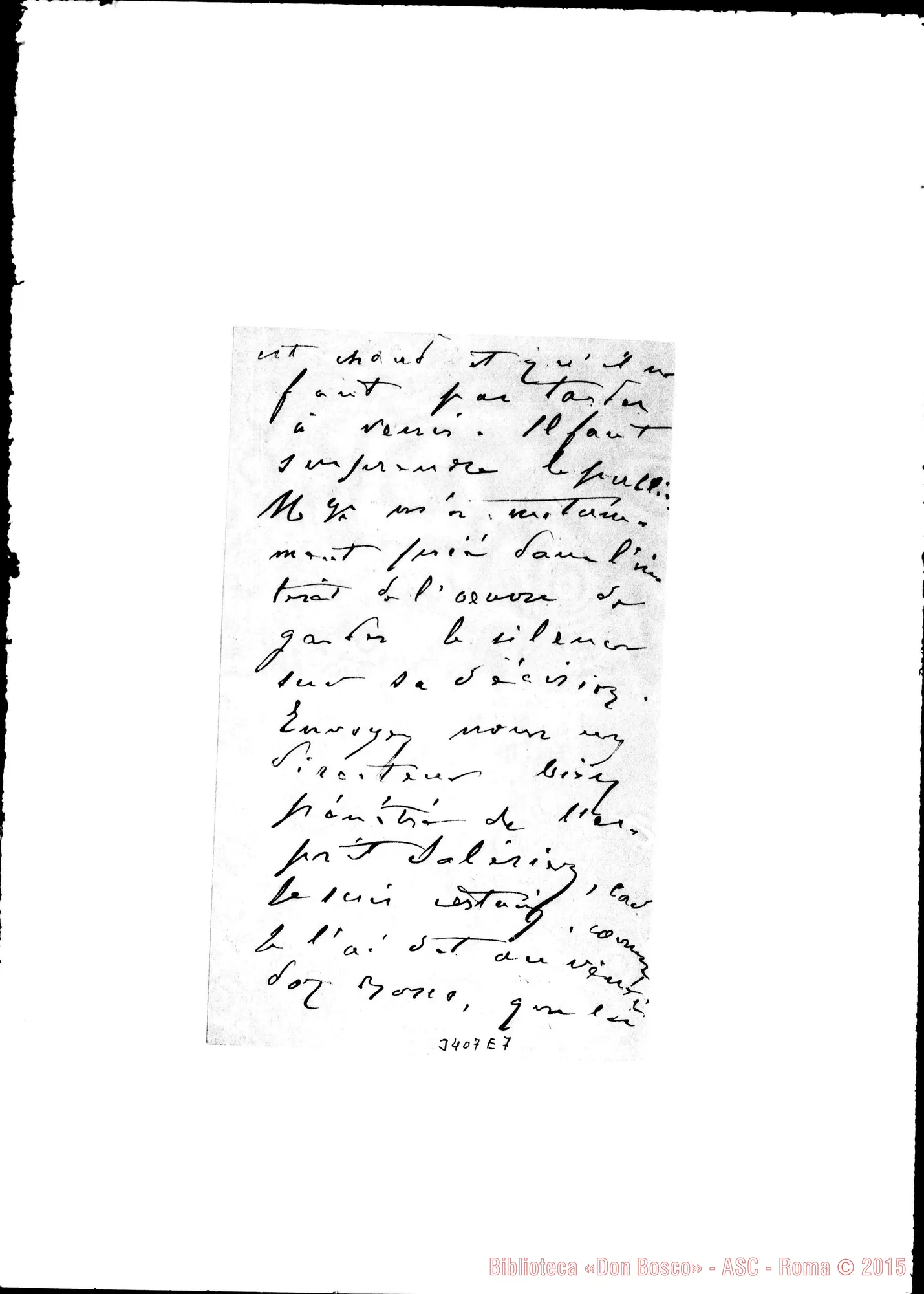 Fotogramma E 7 — Dott. Martin-Révérend Père. Risposto il 22-03-1890