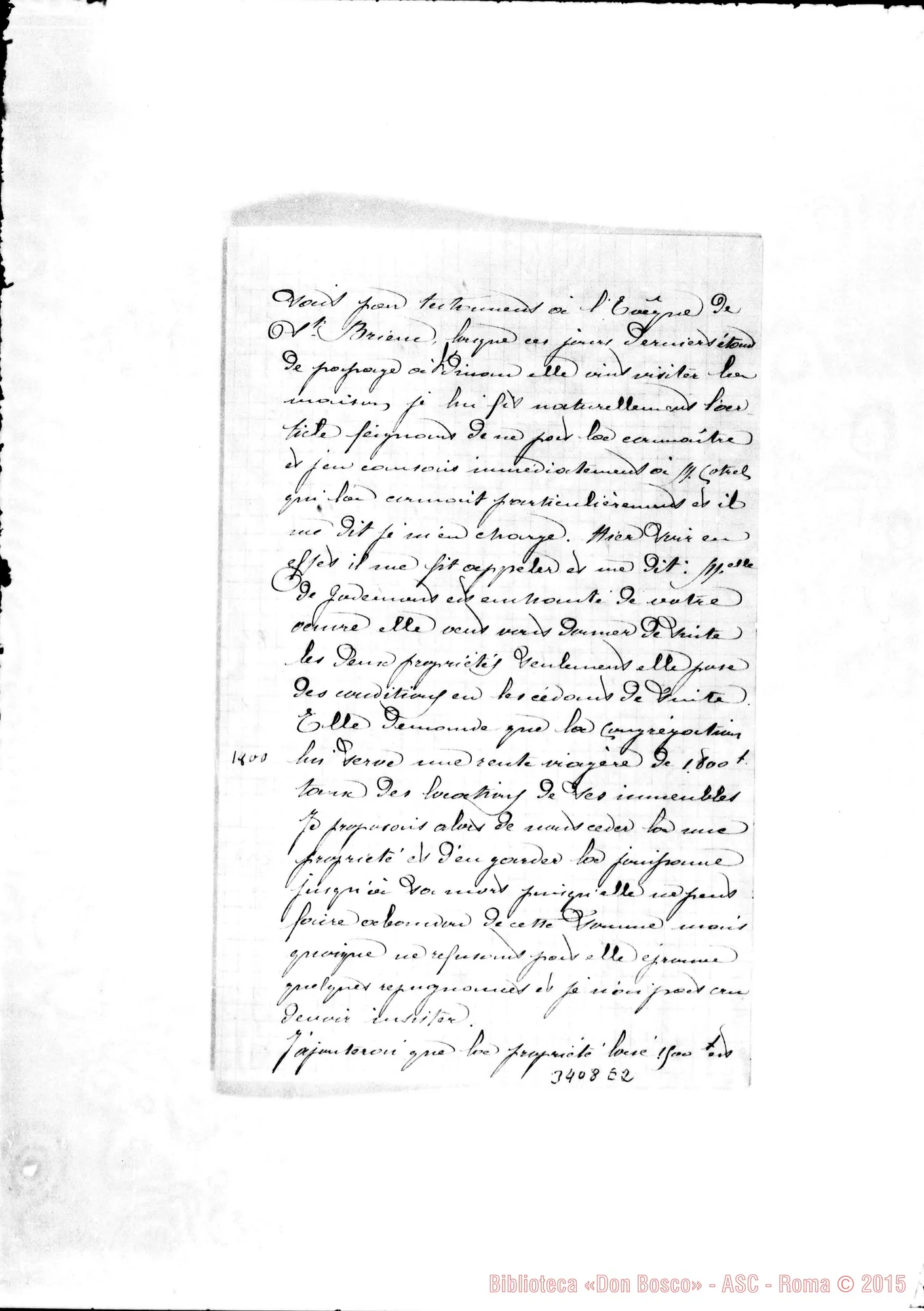 Fotogramma E 2 — Don Luigi Riccardi-Vénéré Père. Dinan, 12-10-1891