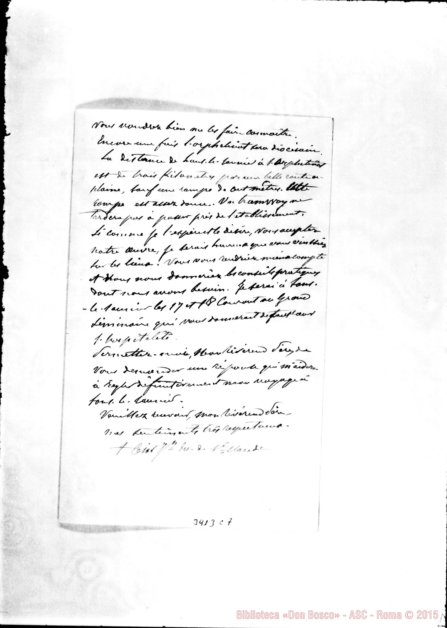 Fotogramma C 7 — Lons-Montmorot: Cesare Gius. Marpot, vesc. di S. Claude-Père, il 4-11-1894