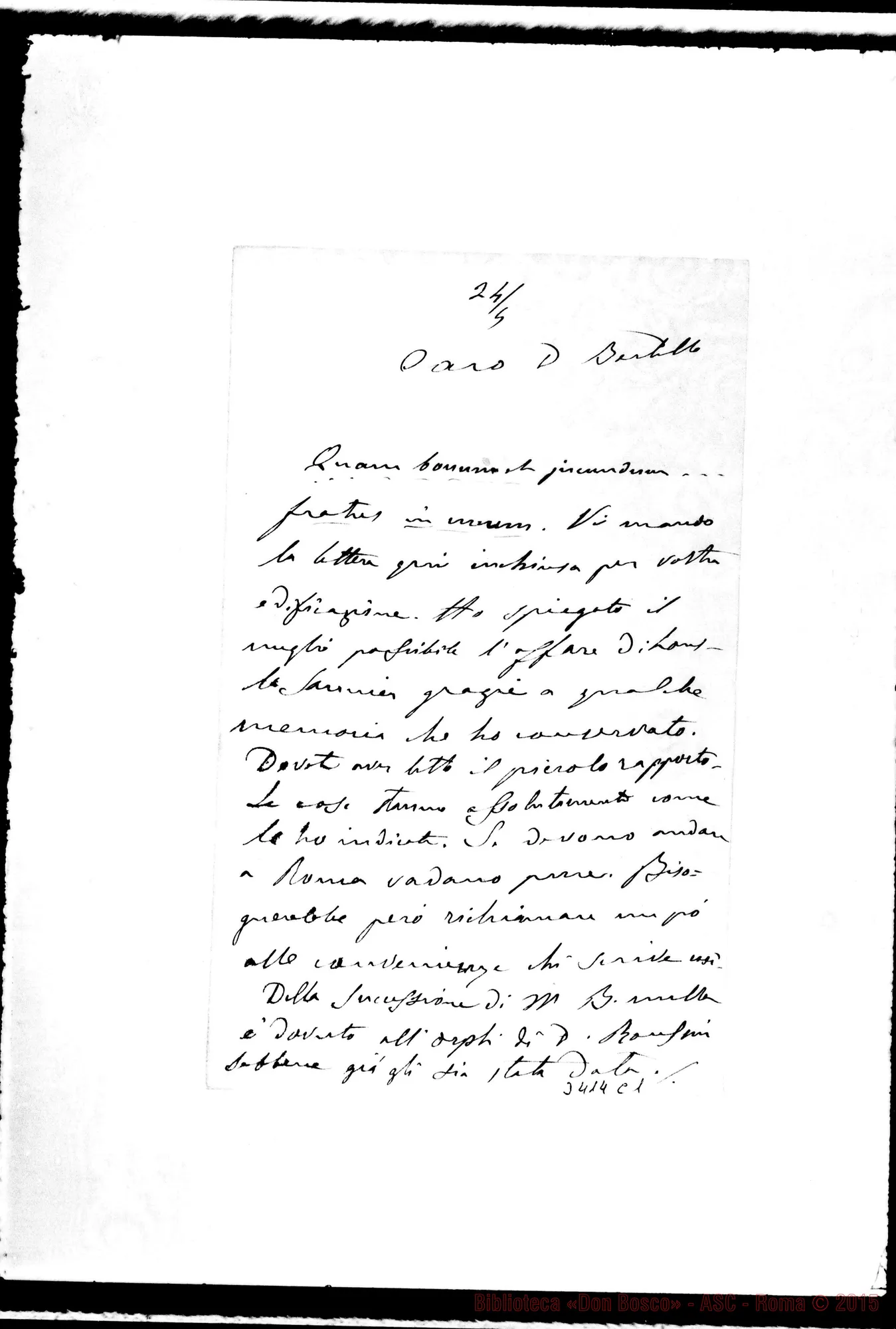 Fotogramma C 1 — Don Bologna-Don Bertello. Senza data